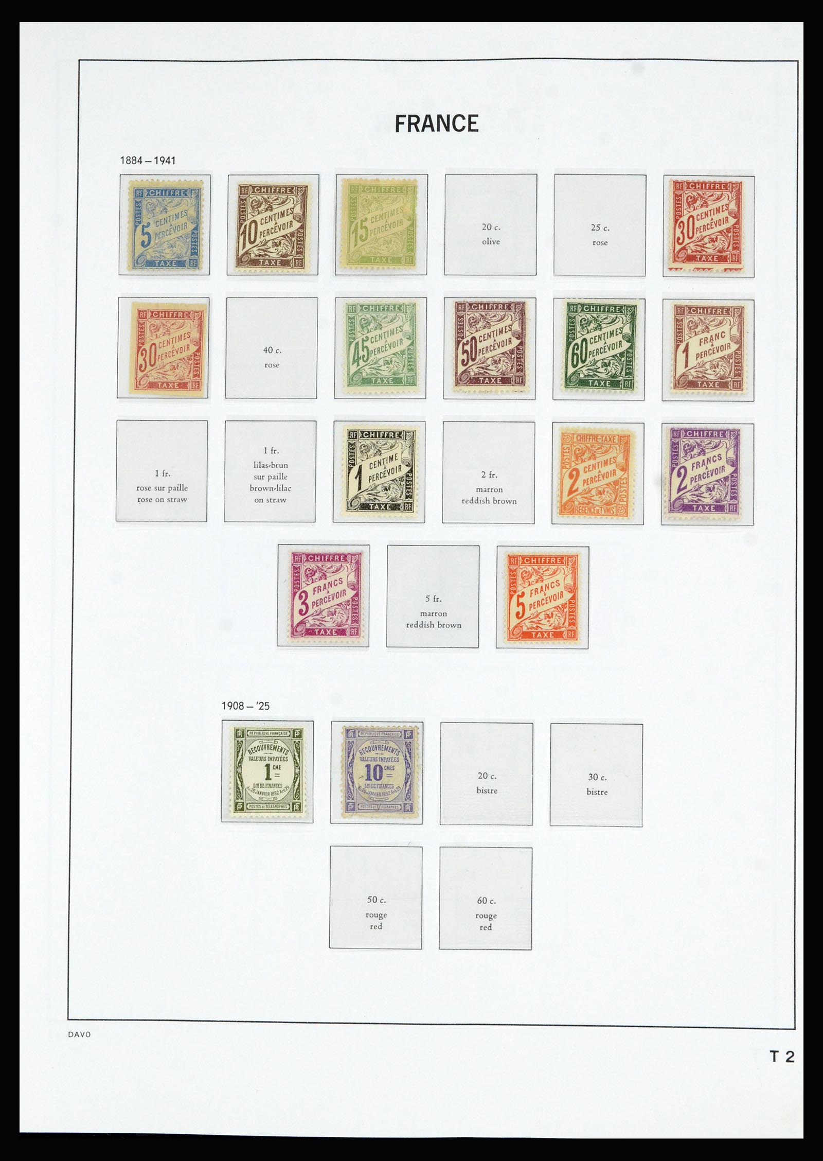 37089 324 - Postzegelverzameling 37089 Frankrijk 1863-2002.