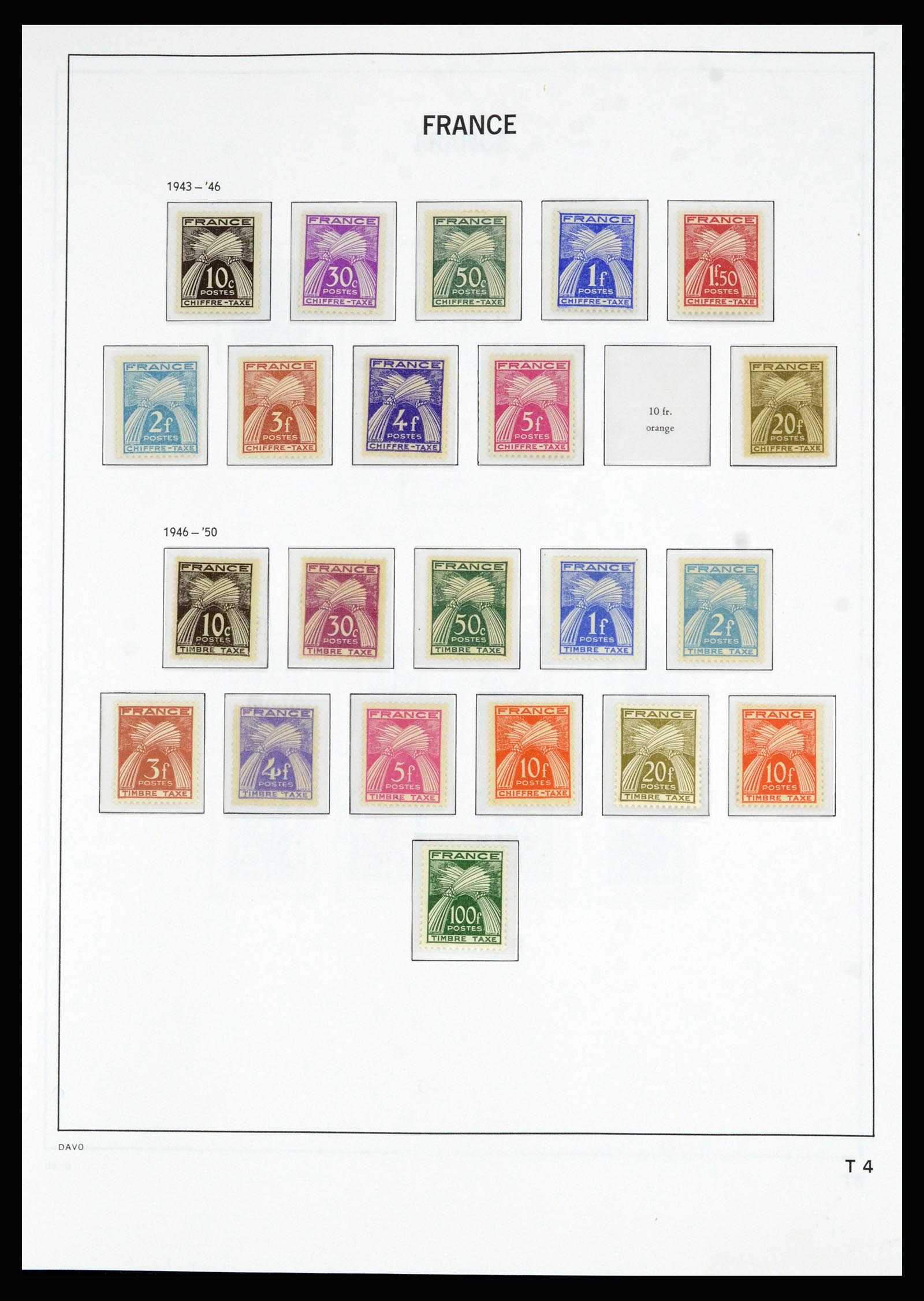 37089 326 - Postzegelverzameling 37089 Frankrijk 1863-2002.