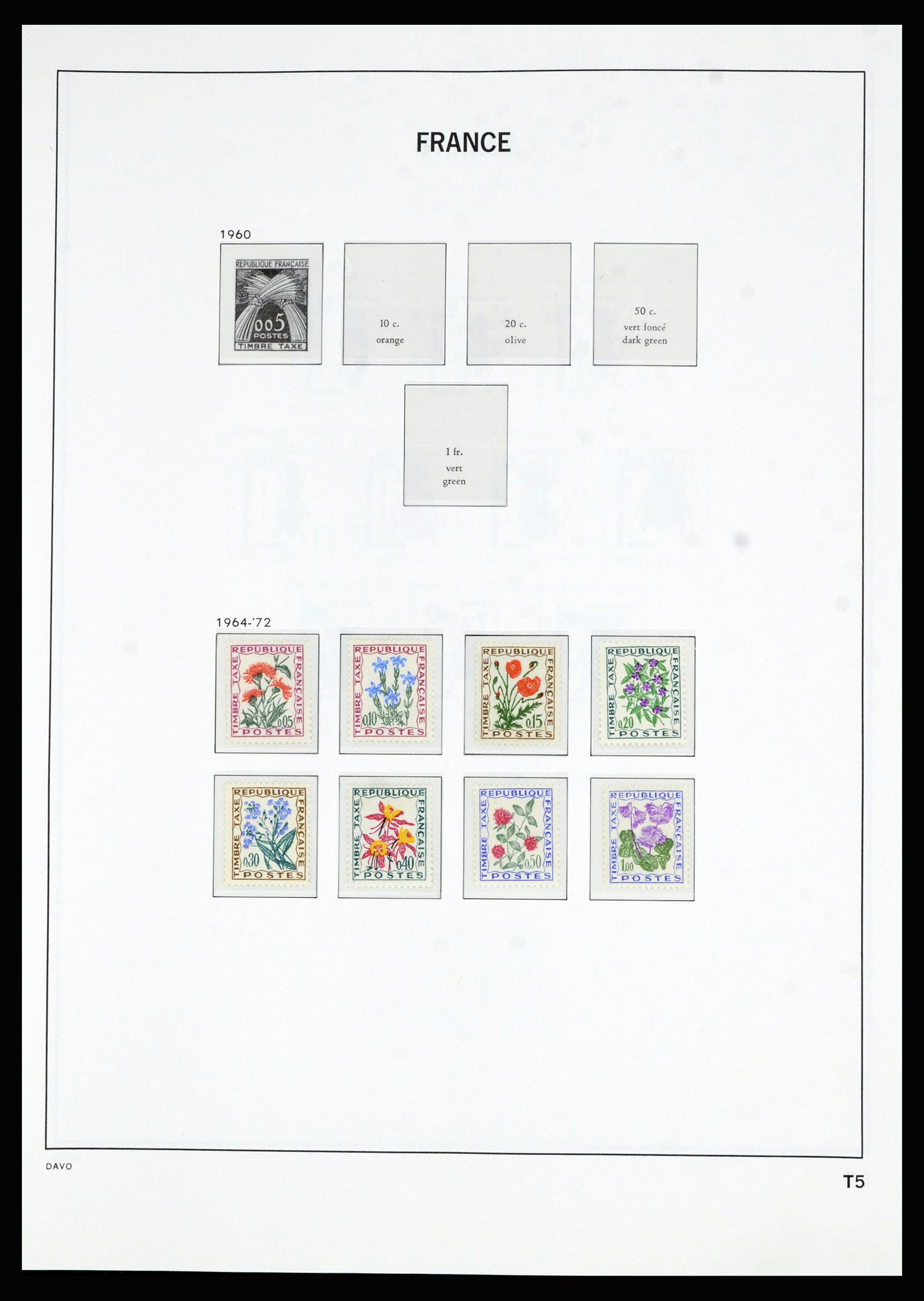 37089 327 - Postzegelverzameling 37089 Frankrijk 1863-2002.