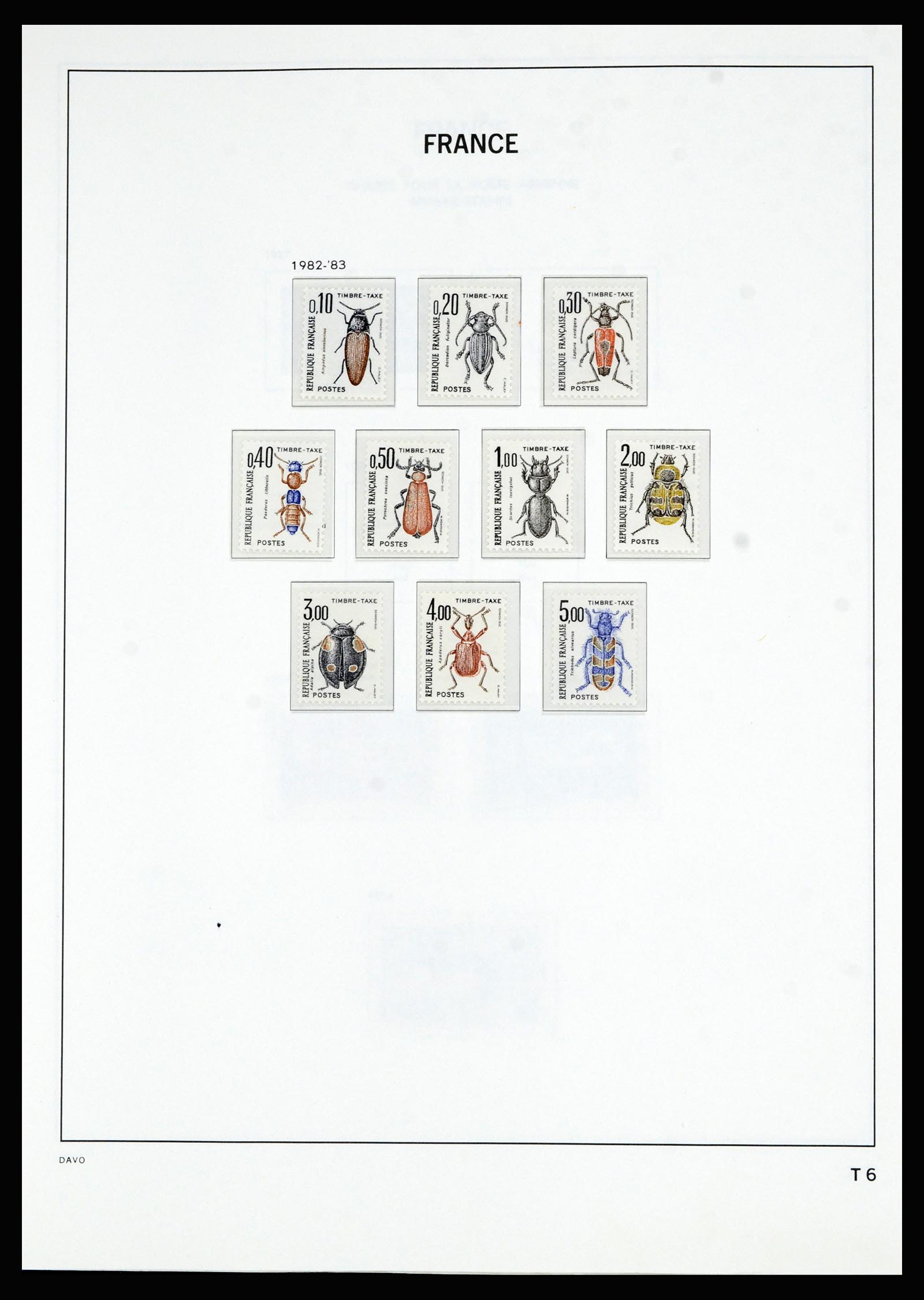 37089 328 - Postzegelverzameling 37089 Frankrijk 1863-2002.