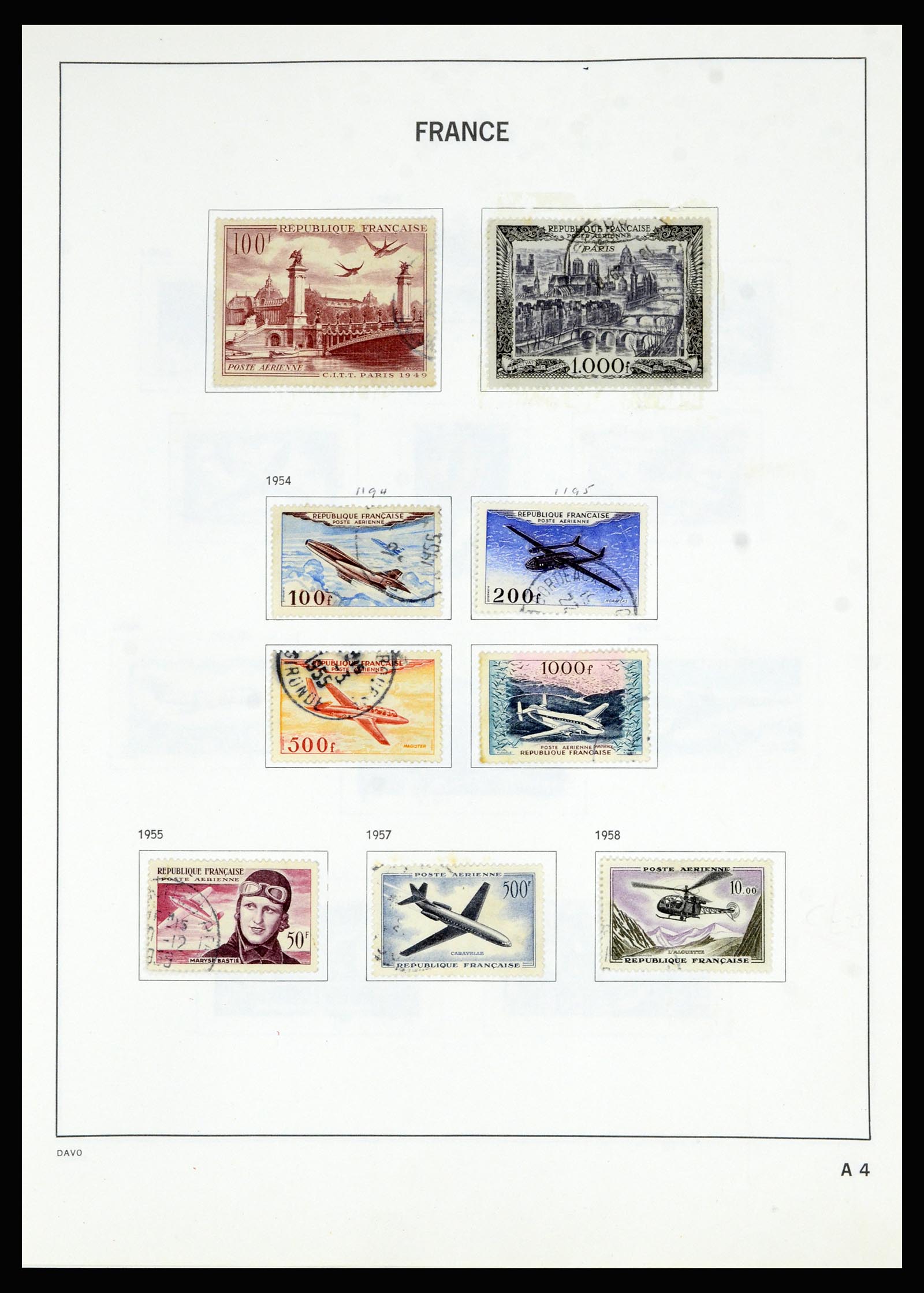 37089 332 - Postzegelverzameling 37089 Frankrijk 1863-2002.
