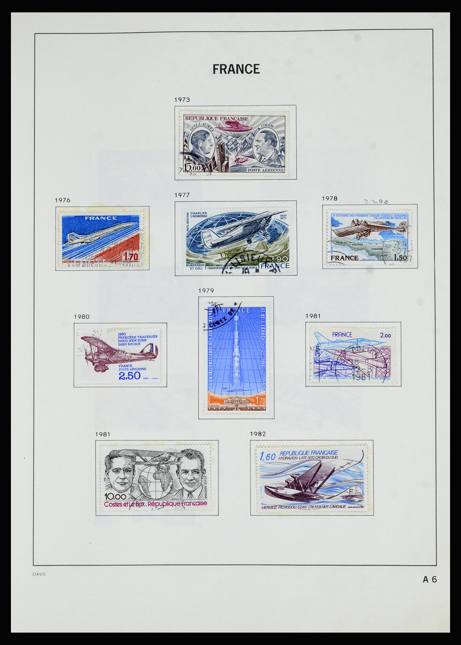 37089 334 - Postzegelverzameling 37089 Frankrijk 1863-2002.