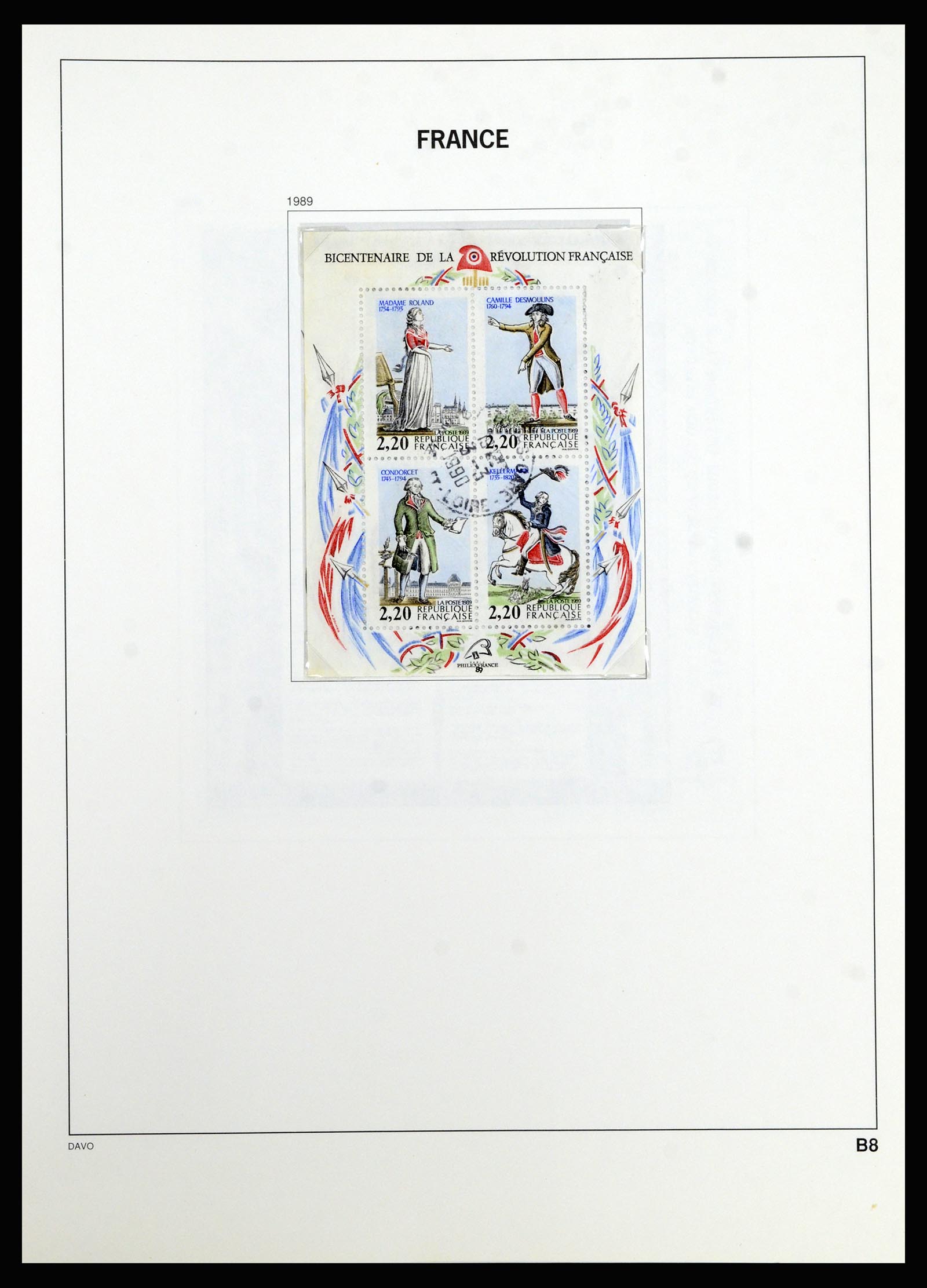 37089 337 - Postzegelverzameling 37089 Frankrijk 1863-2002.