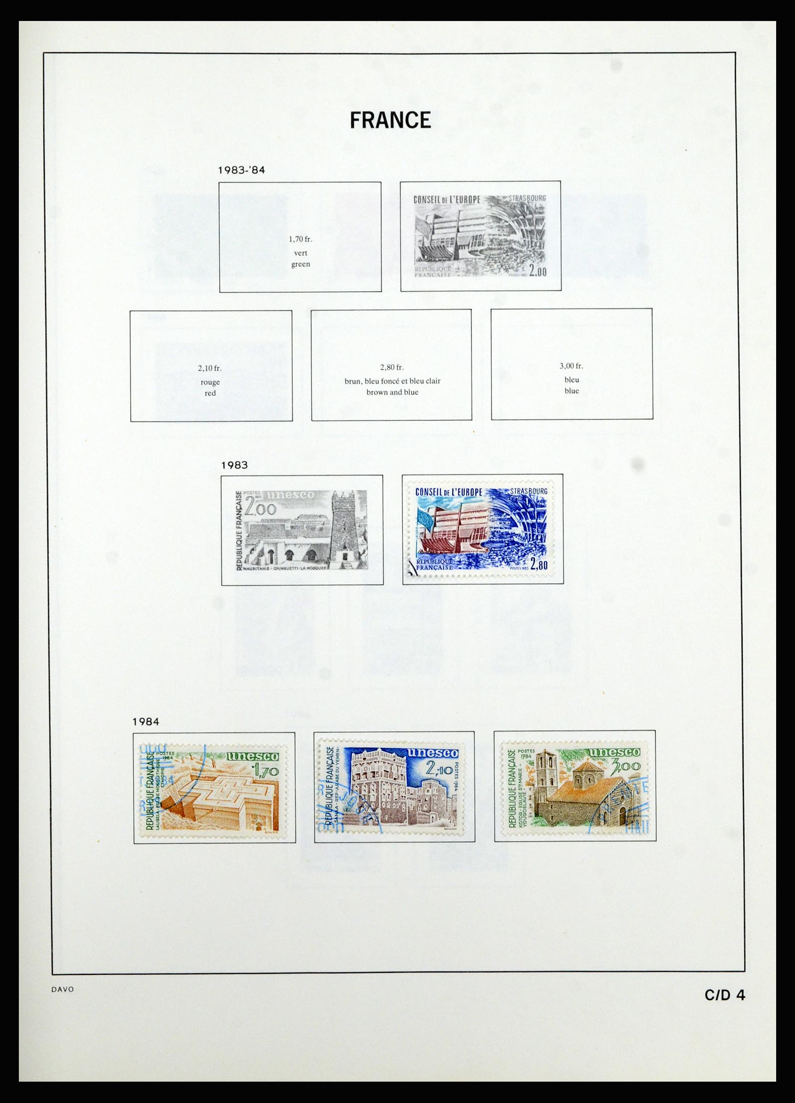 37089 342 - Stamp collection 37089 France 1863-2002.