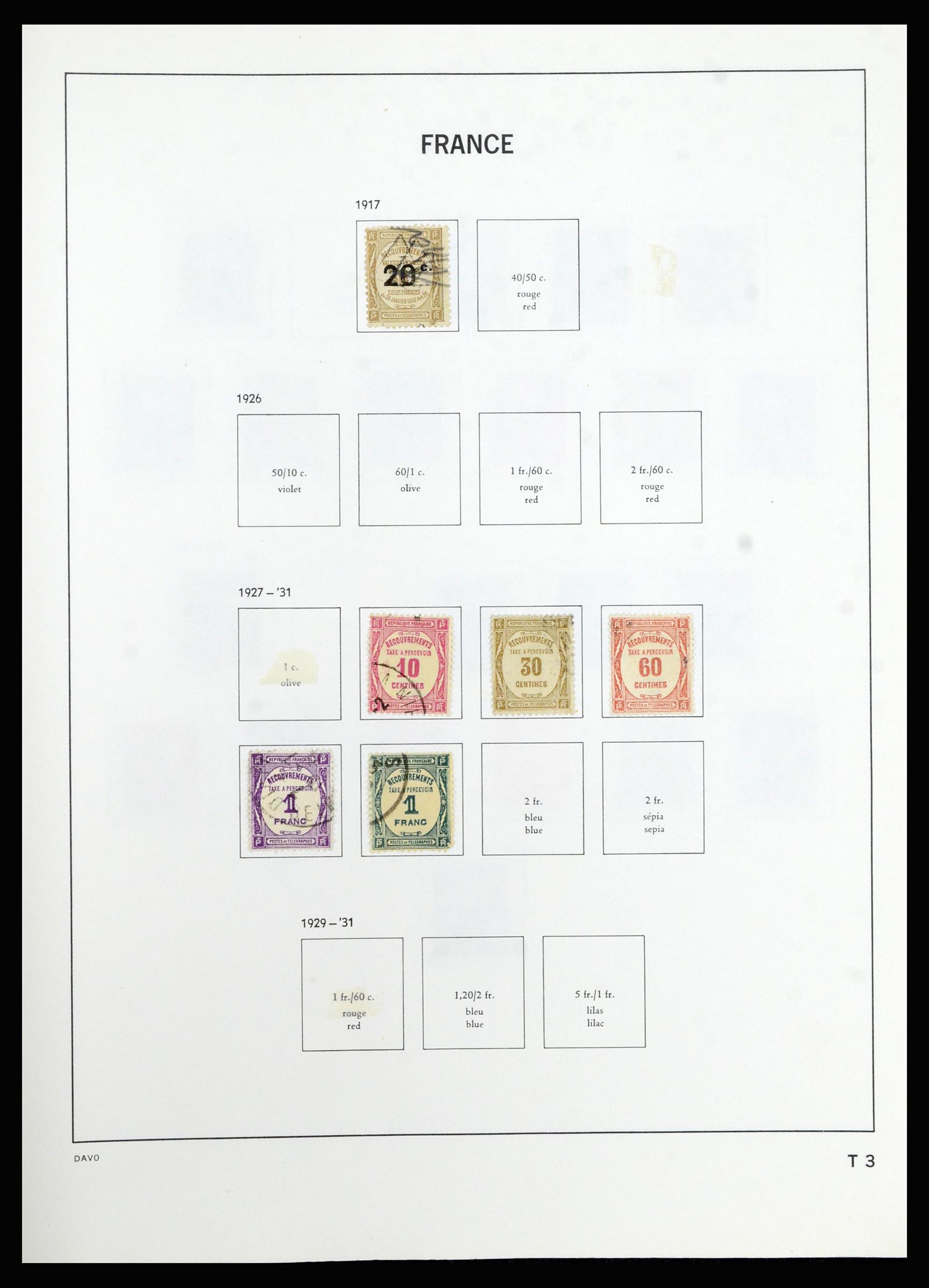 37089 350 - Postzegelverzameling 37089 Frankrijk 1863-2002.