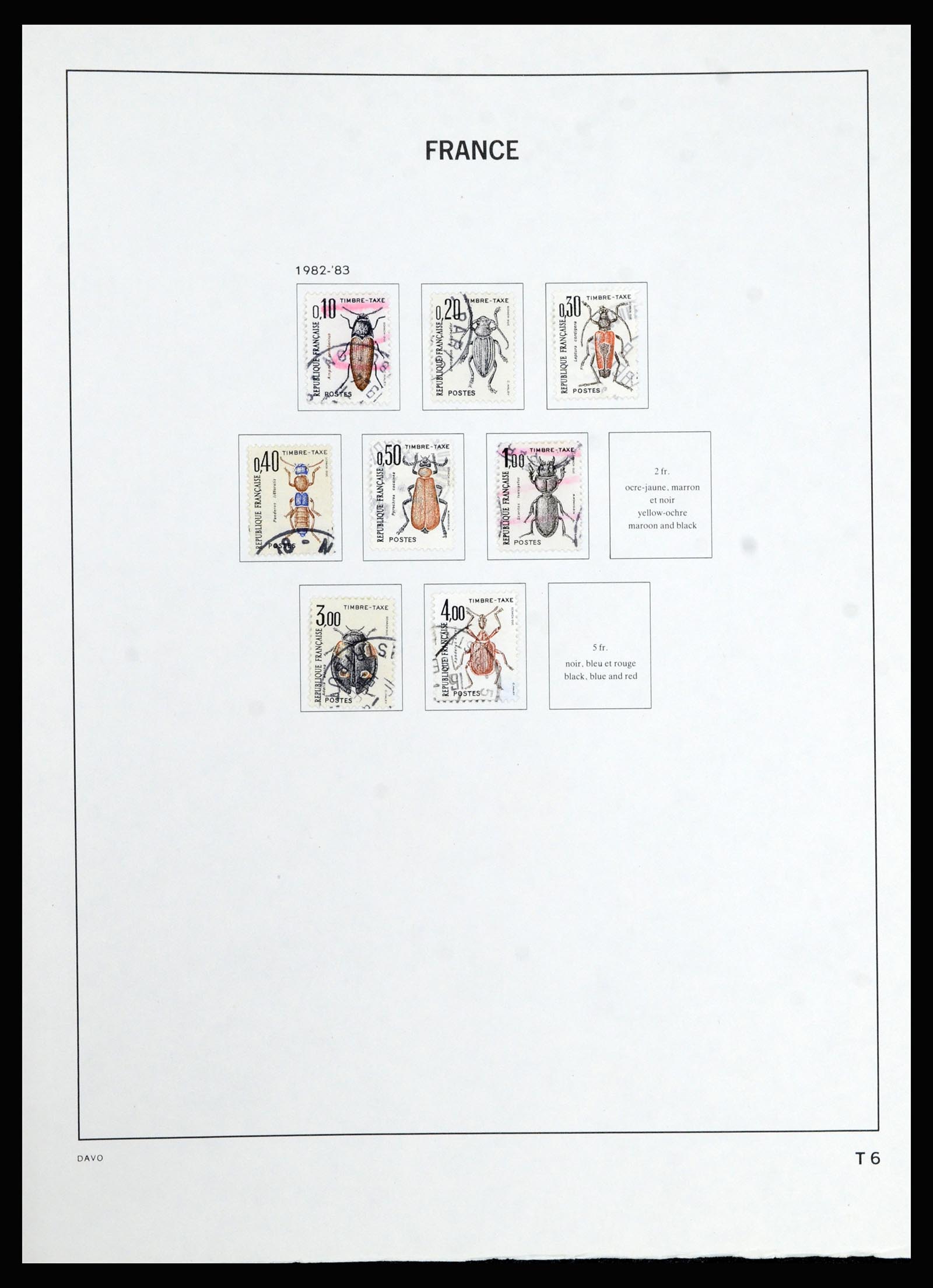 37089 353 - Postzegelverzameling 37089 Frankrijk 1863-2002.