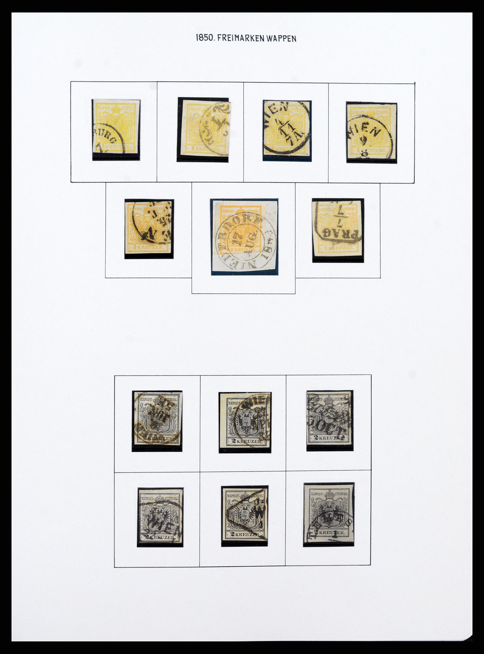 37090 001 - Postzegelverzameling 37090 Oostenrijk supercollectie 1850-1947.