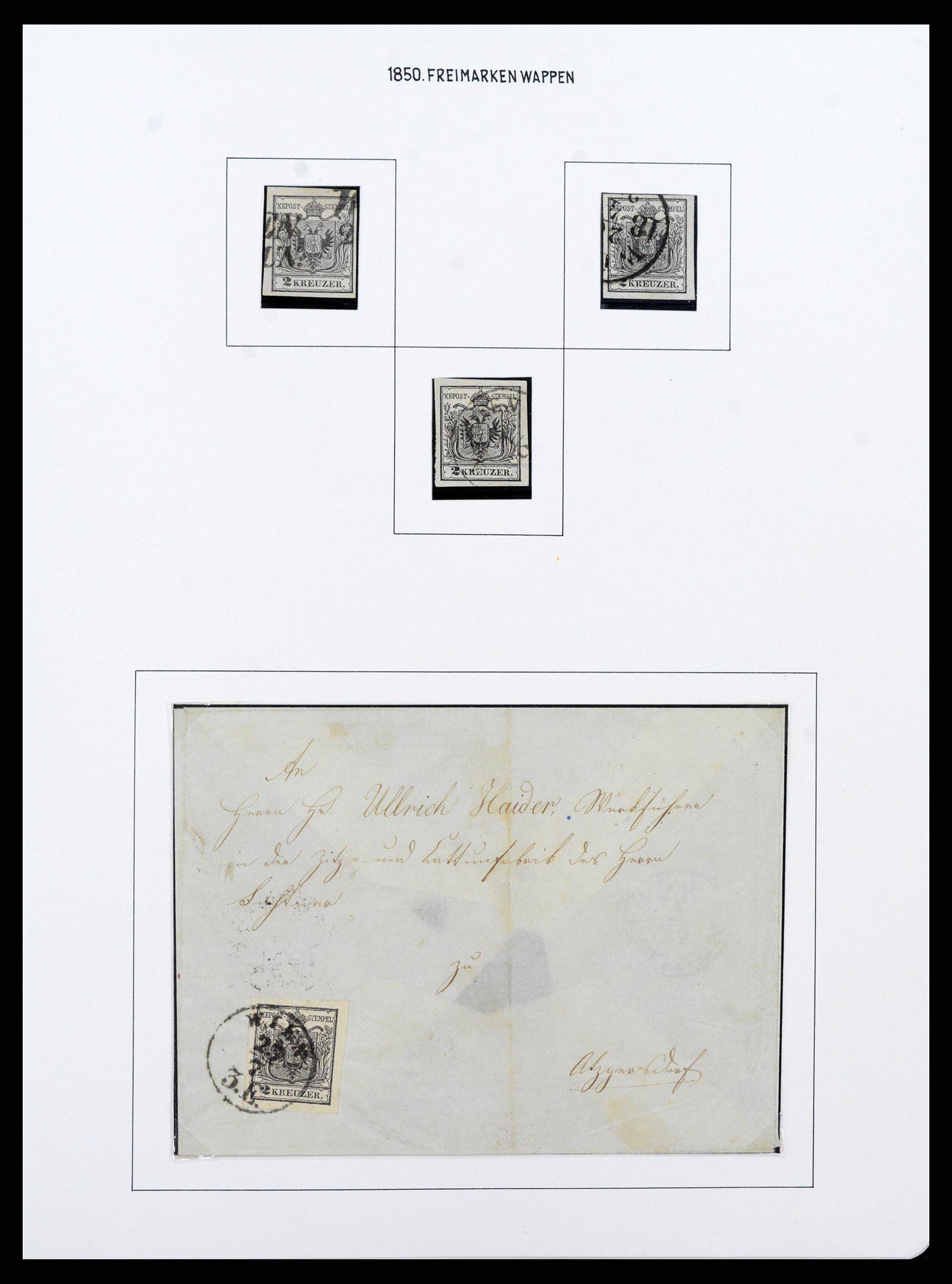 37090 002 - Postzegelverzameling 37090 Oostenrijk supercollectie 1850-1947.