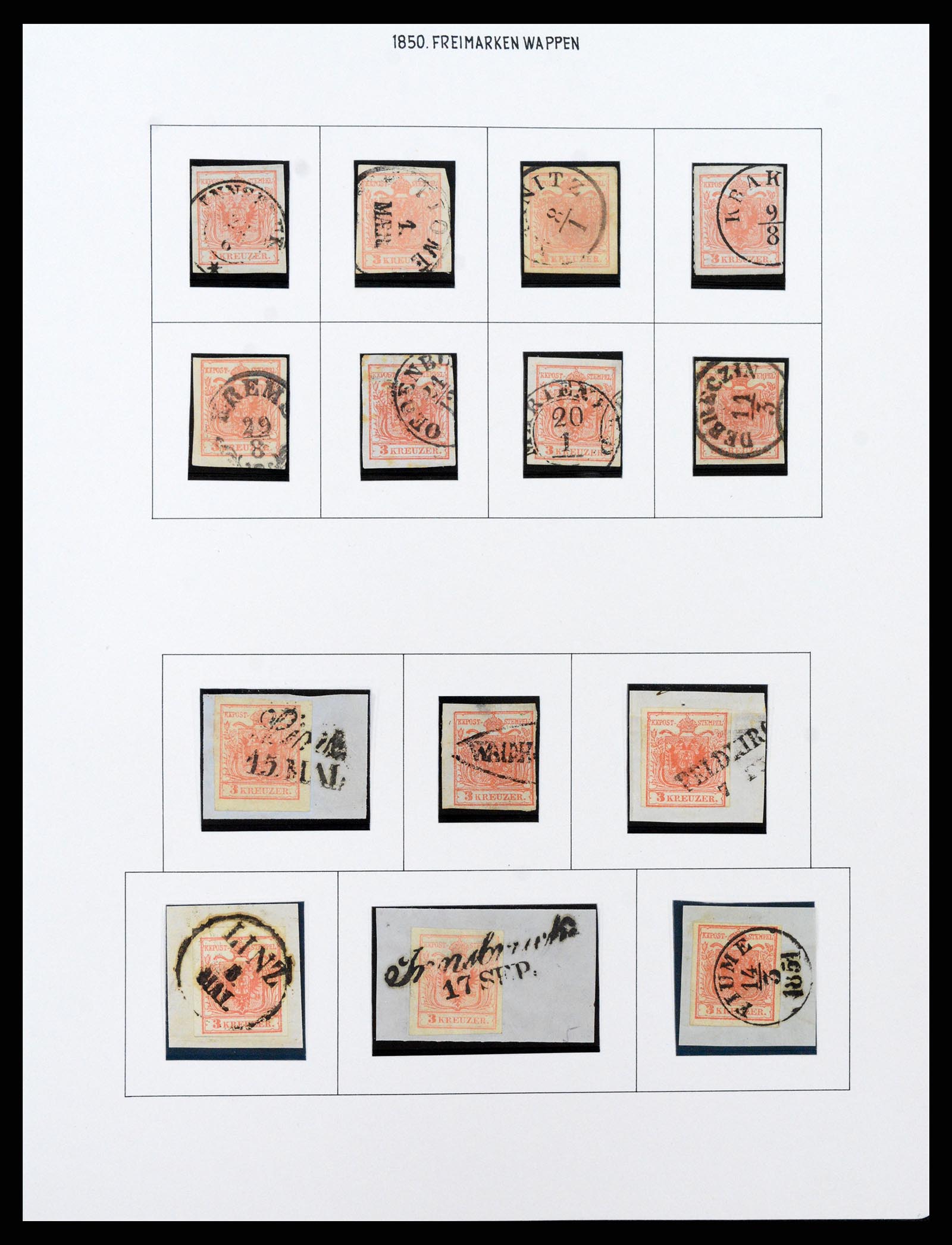 37090 005 - Postzegelverzameling 37090 Oostenrijk supercollectie 1850-1947.