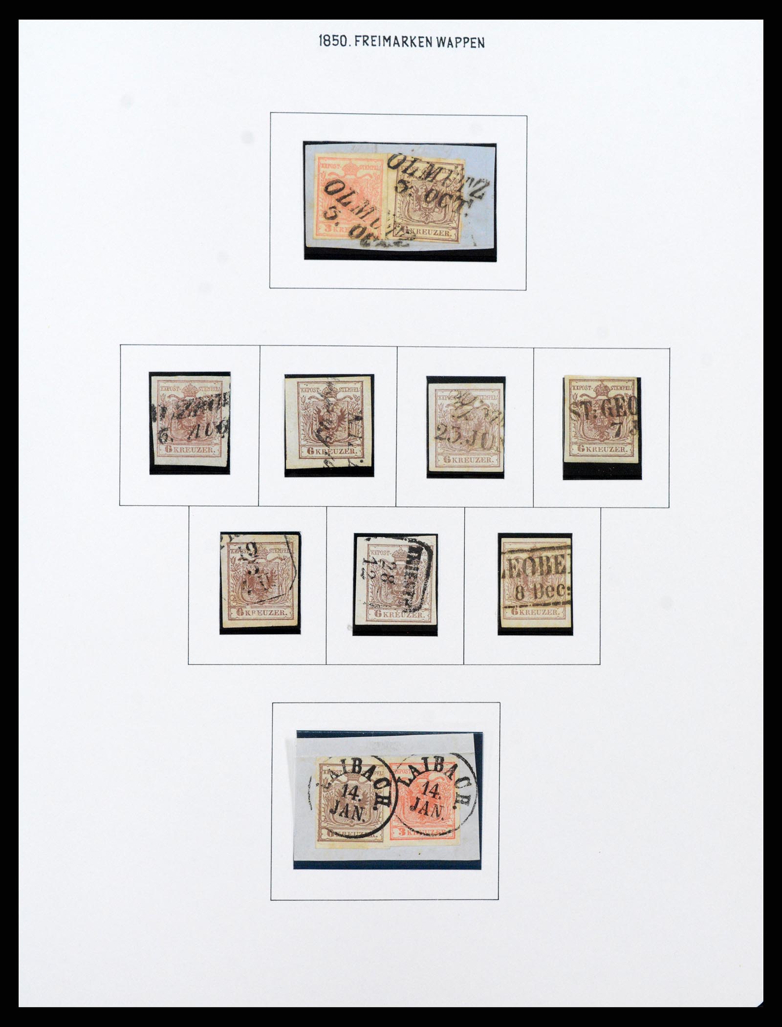 37090 006 - Postzegelverzameling 37090 Oostenrijk supercollectie 1850-1947.