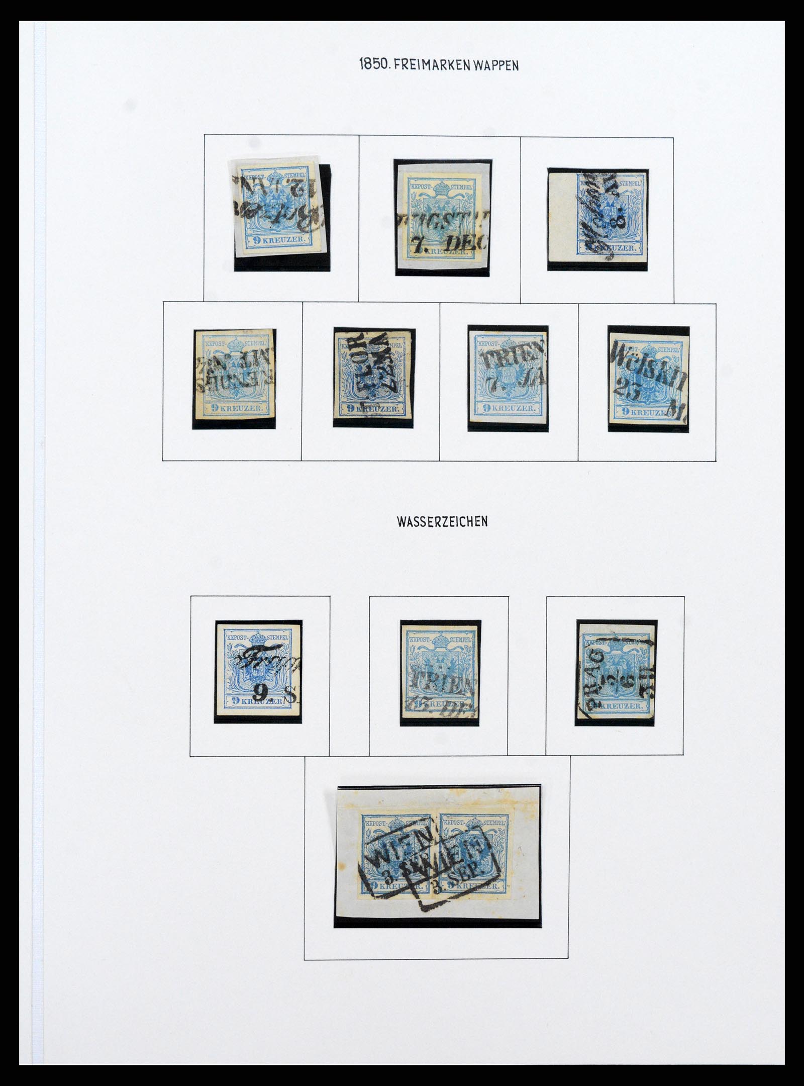 37090 009 - Postzegelverzameling 37090 Oostenrijk supercollectie 1850-1947.