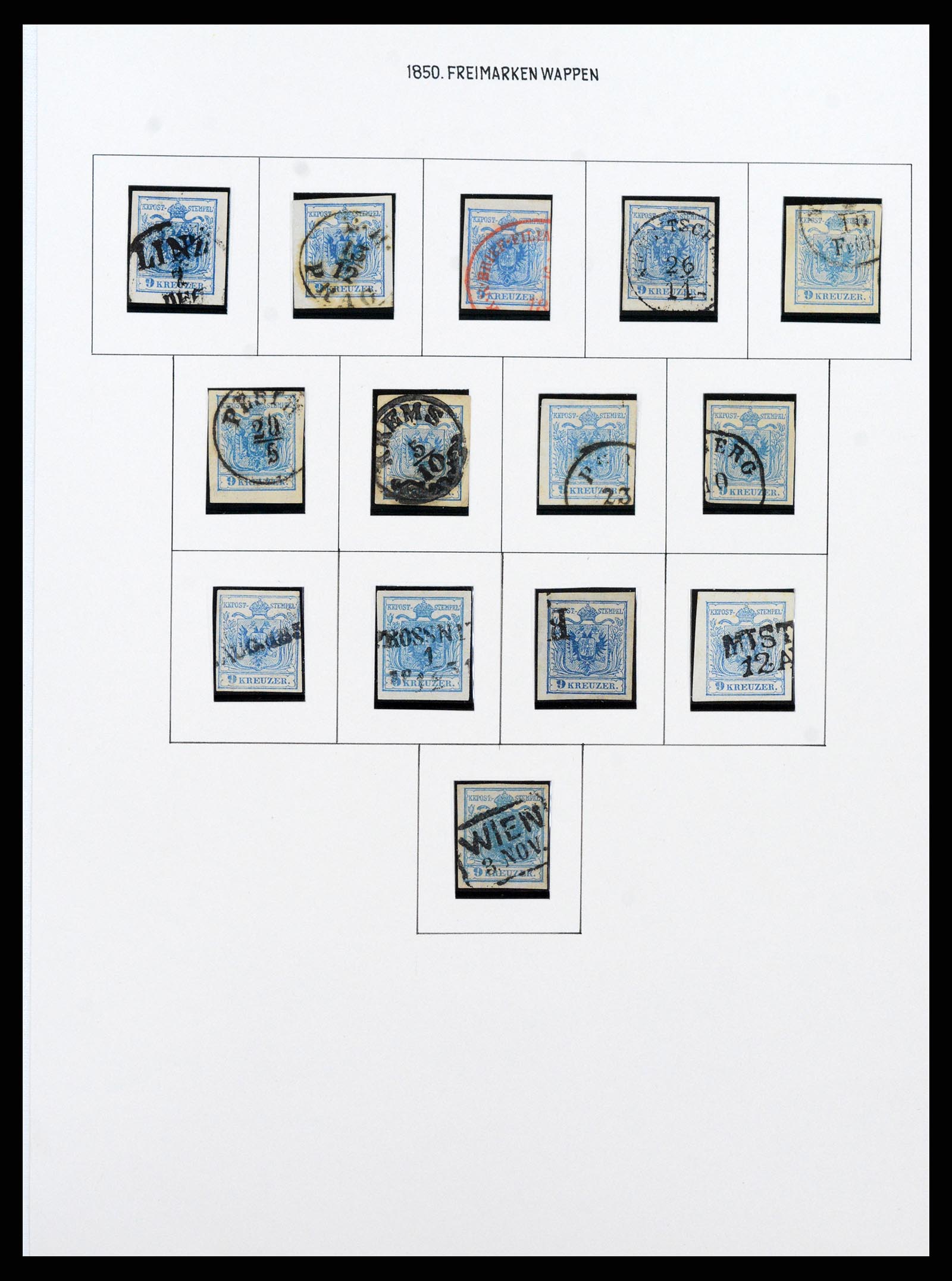 37090 010 - Postzegelverzameling 37090 Oostenrijk supercollectie 1850-1947.