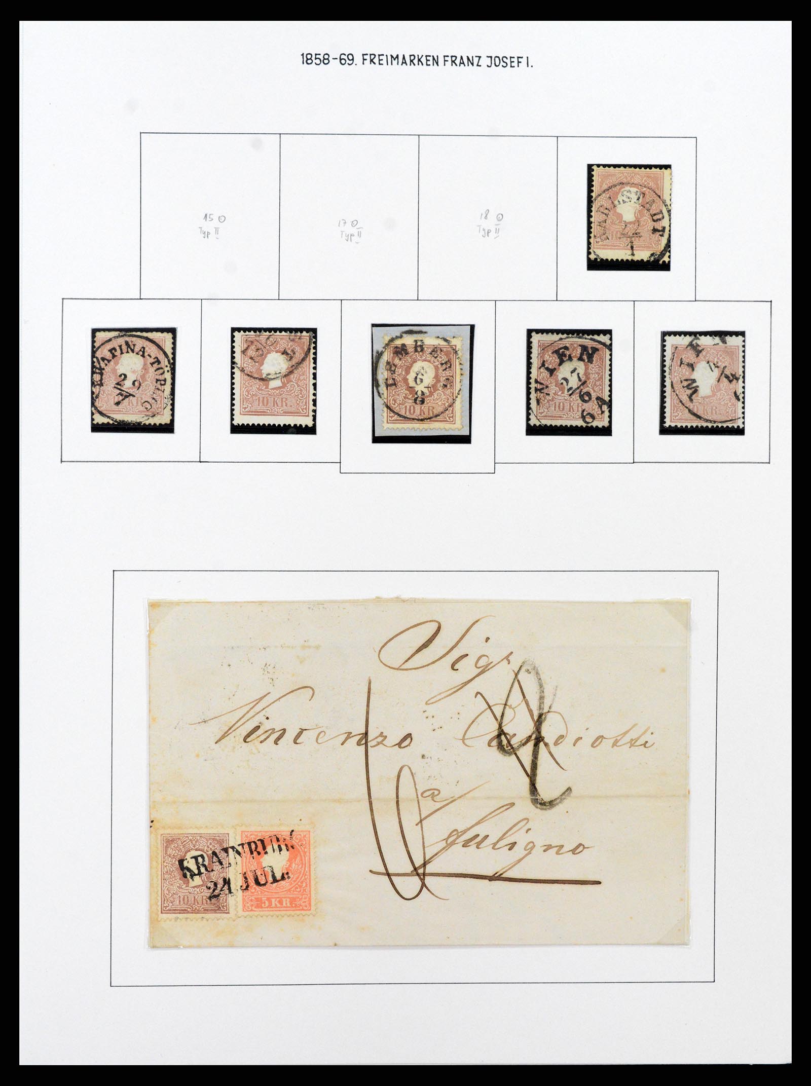 37090 016 - Postzegelverzameling 37090 Oostenrijk supercollectie 1850-1947.