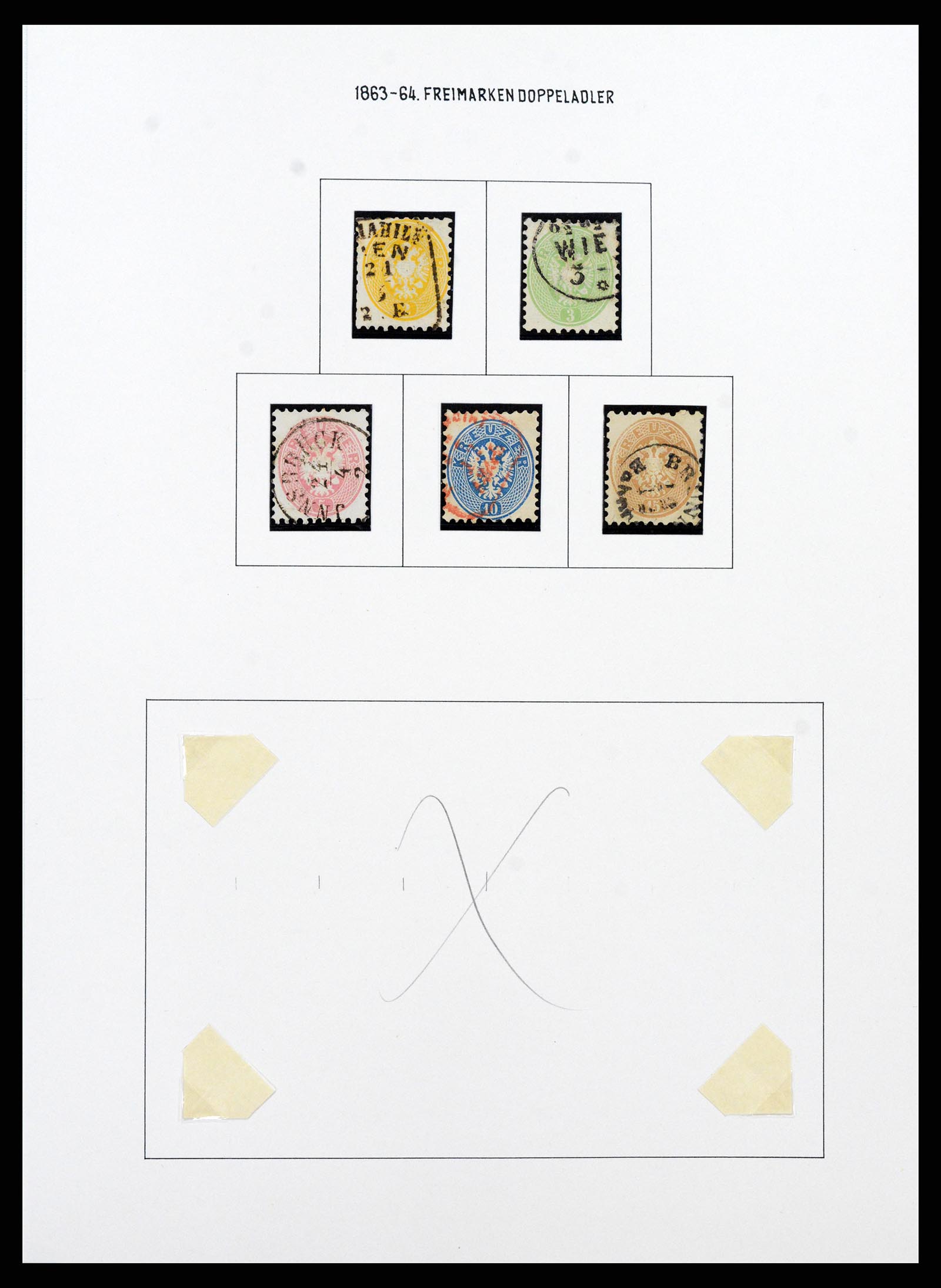 37090 021 - Postzegelverzameling 37090 Oostenrijk supercollectie 1850-1947.