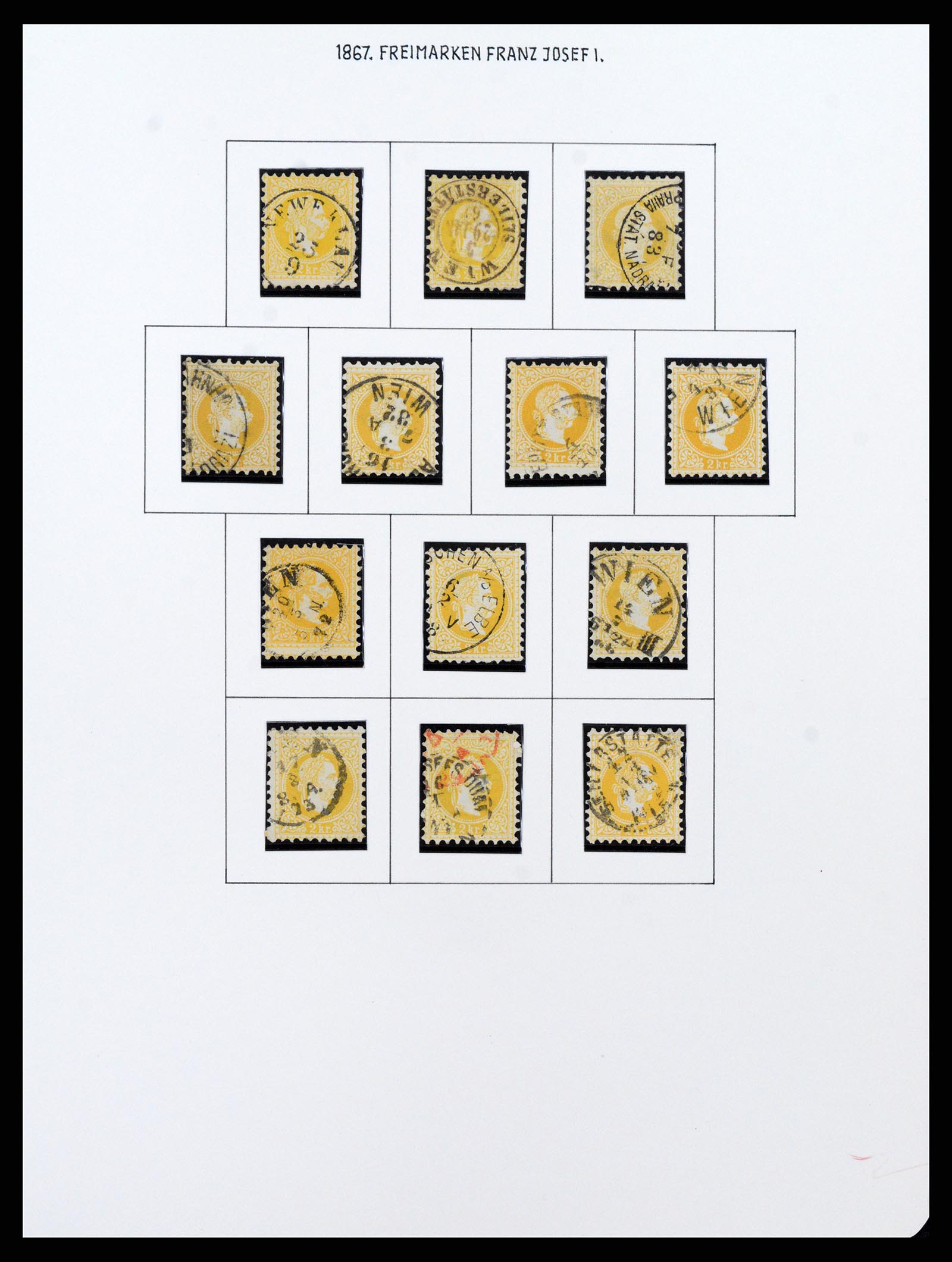 37090 034 - Postzegelverzameling 37090 Oostenrijk supercollectie 1850-1947.