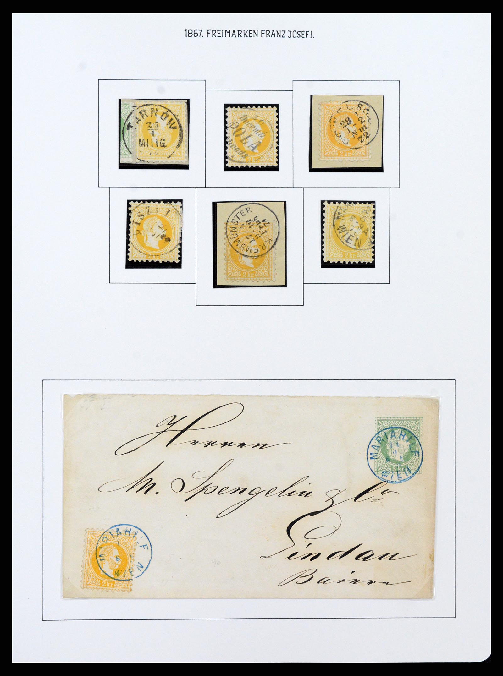 37090 035 - Postzegelverzameling 37090 Oostenrijk supercollectie 1850-1947.