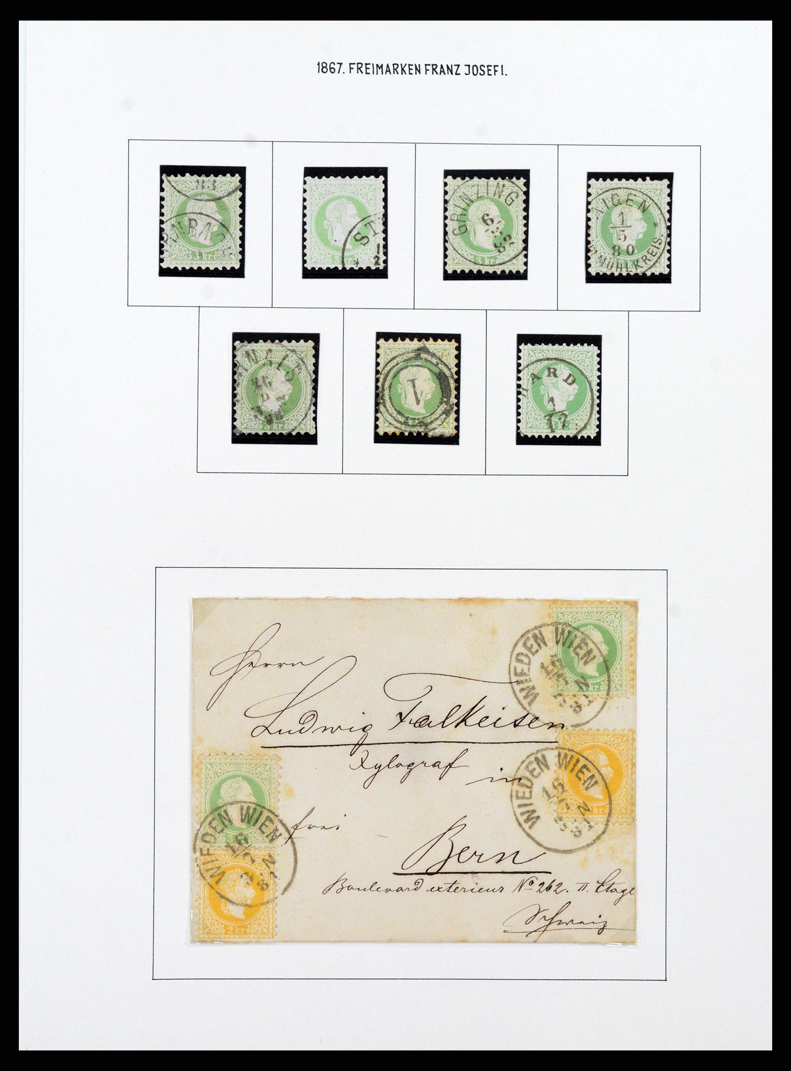 37090 039 - Postzegelverzameling 37090 Oostenrijk supercollectie 1850-1947.
