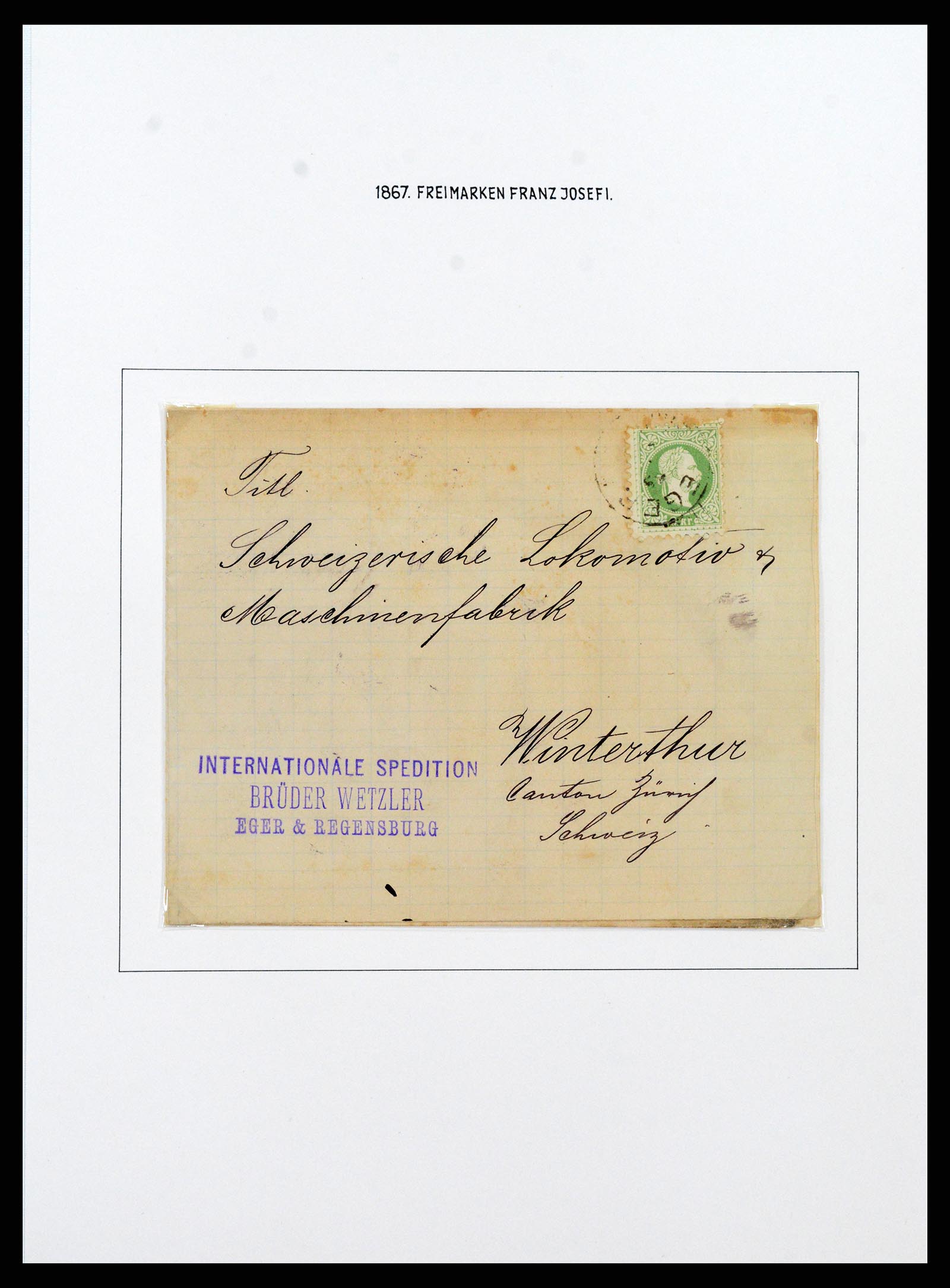 37090 041 - Stamp collection 37090 Austria supercollection 1850-1947.