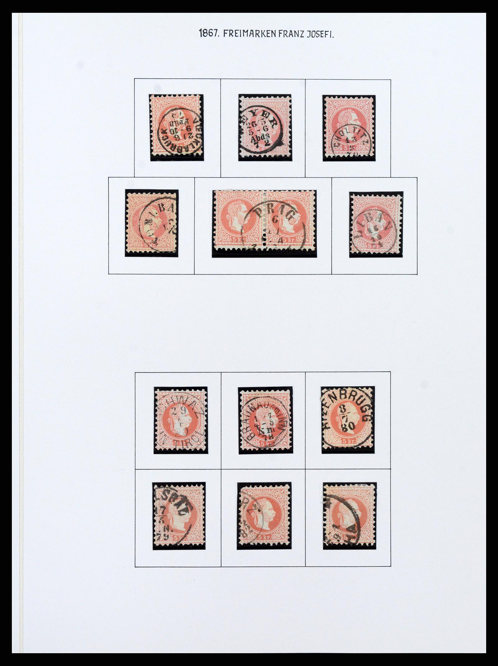 37090 043 - Postzegelverzameling 37090 Oostenrijk supercollectie 1850-1947.