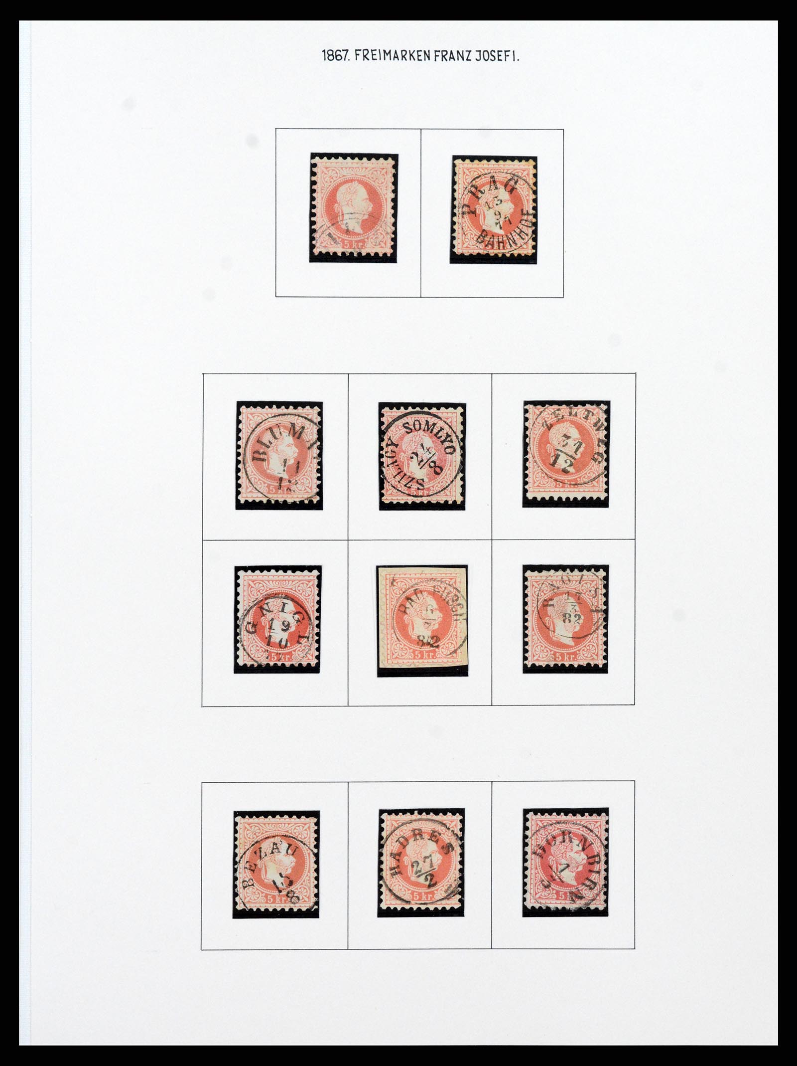 37090 045 - Postzegelverzameling 37090 Oostenrijk supercollectie 1850-1947.