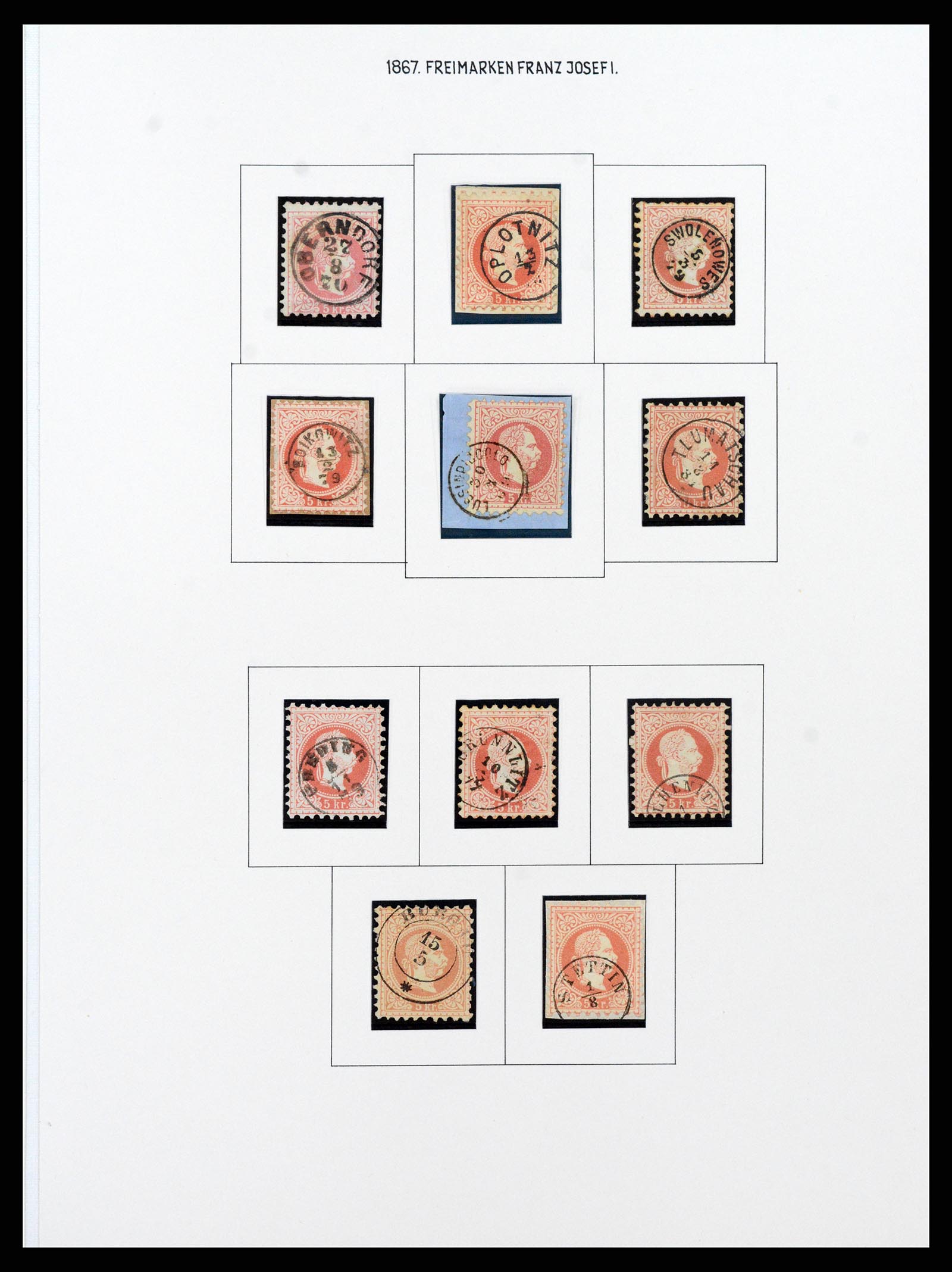 37090 046 - Postzegelverzameling 37090 Oostenrijk supercollectie 1850-1947.