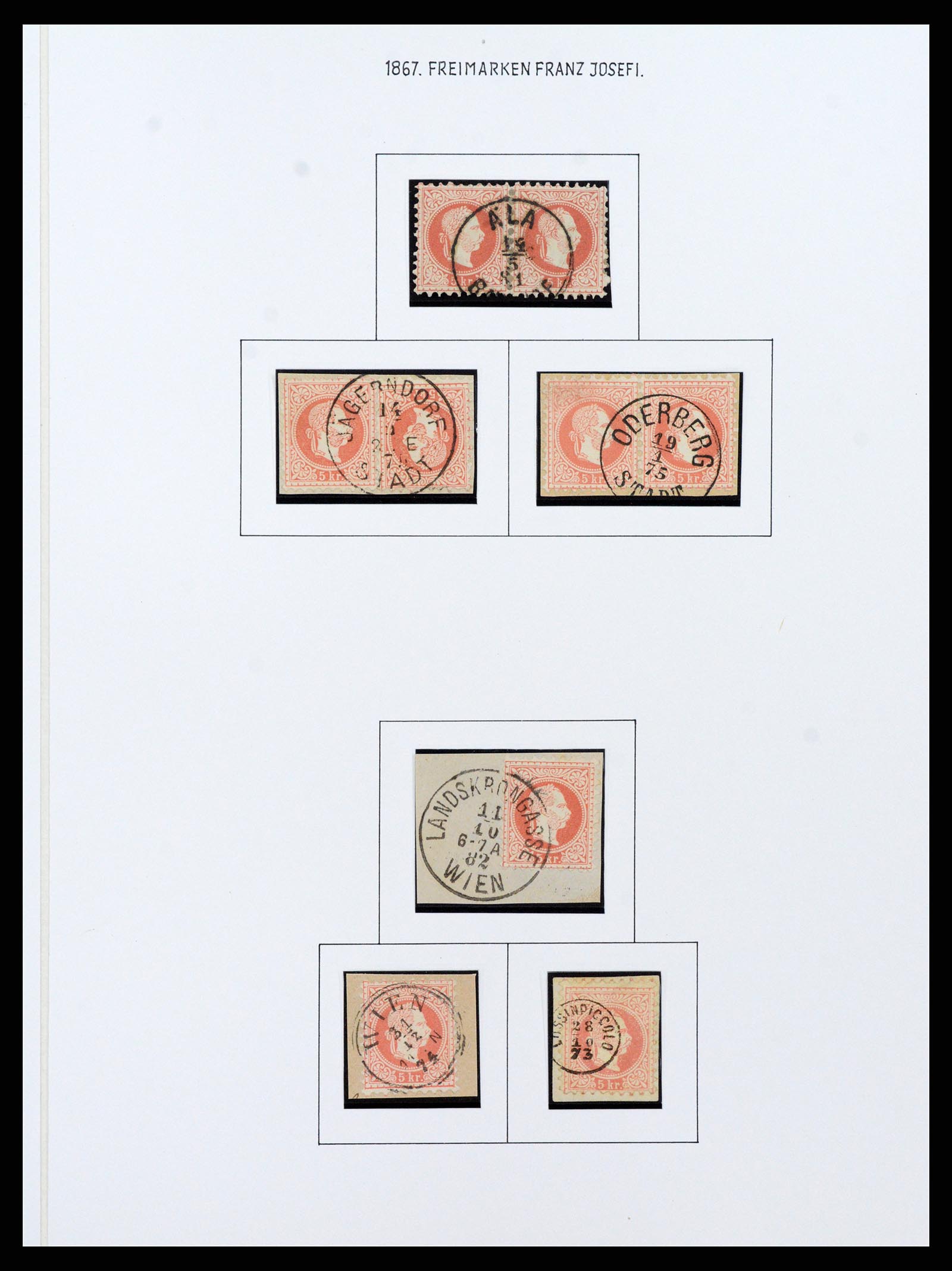 37090 047 - Postzegelverzameling 37090 Oostenrijk supercollectie 1850-1947.