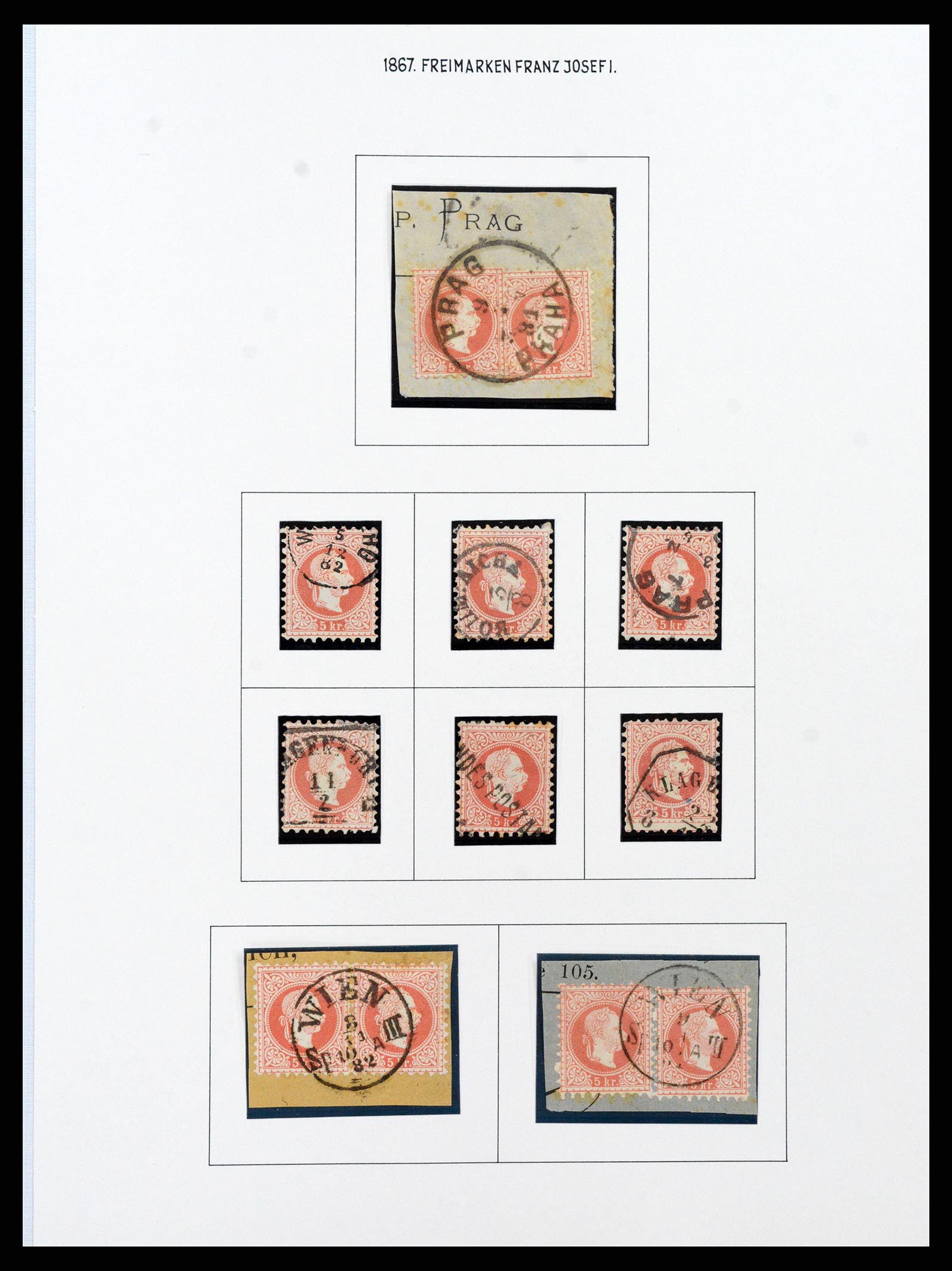 37090 048 - Postzegelverzameling 37090 Oostenrijk supercollectie 1850-1947.
