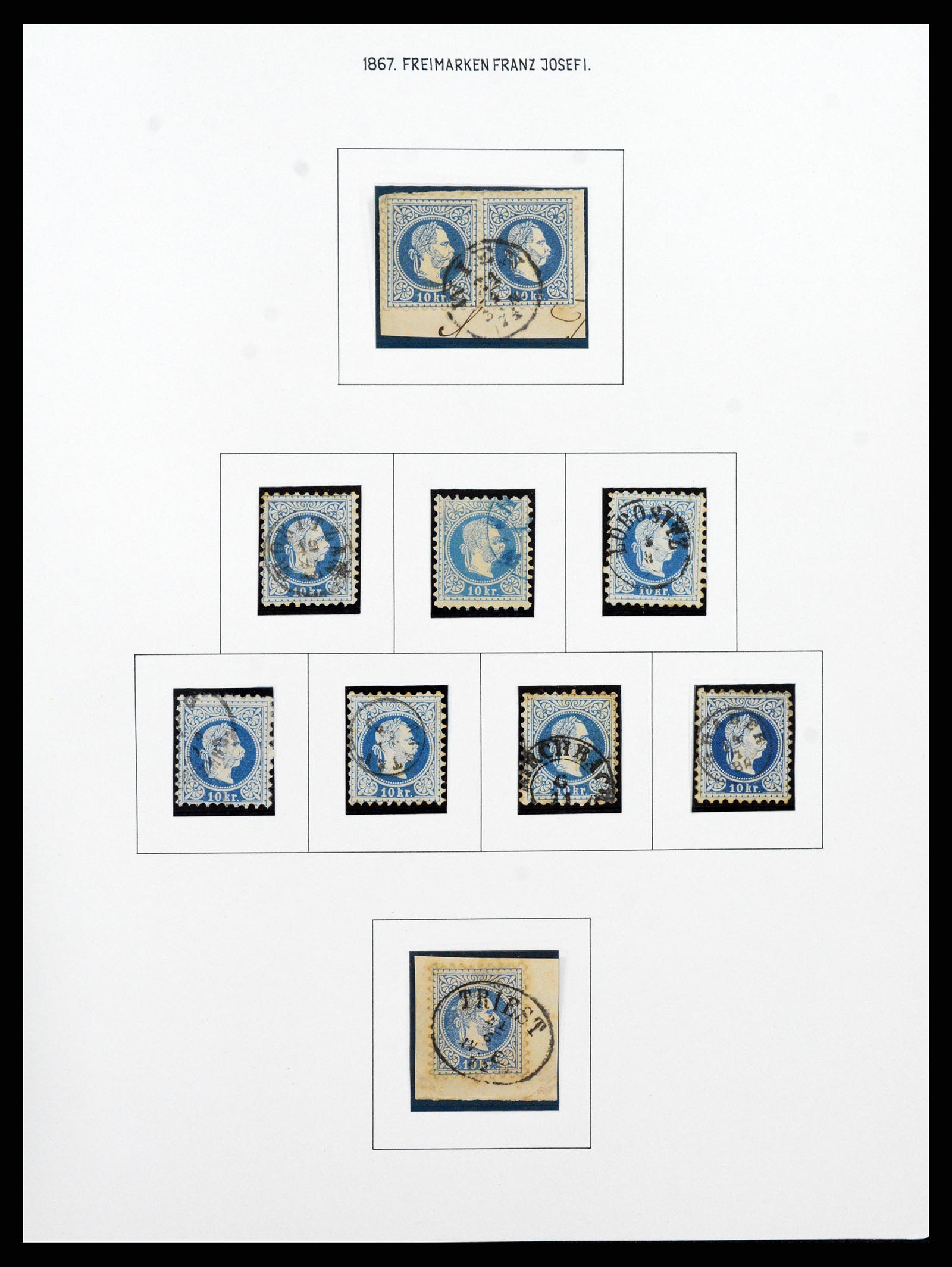 37090 054 - Postzegelverzameling 37090 Oostenrijk supercollectie 1850-1947.