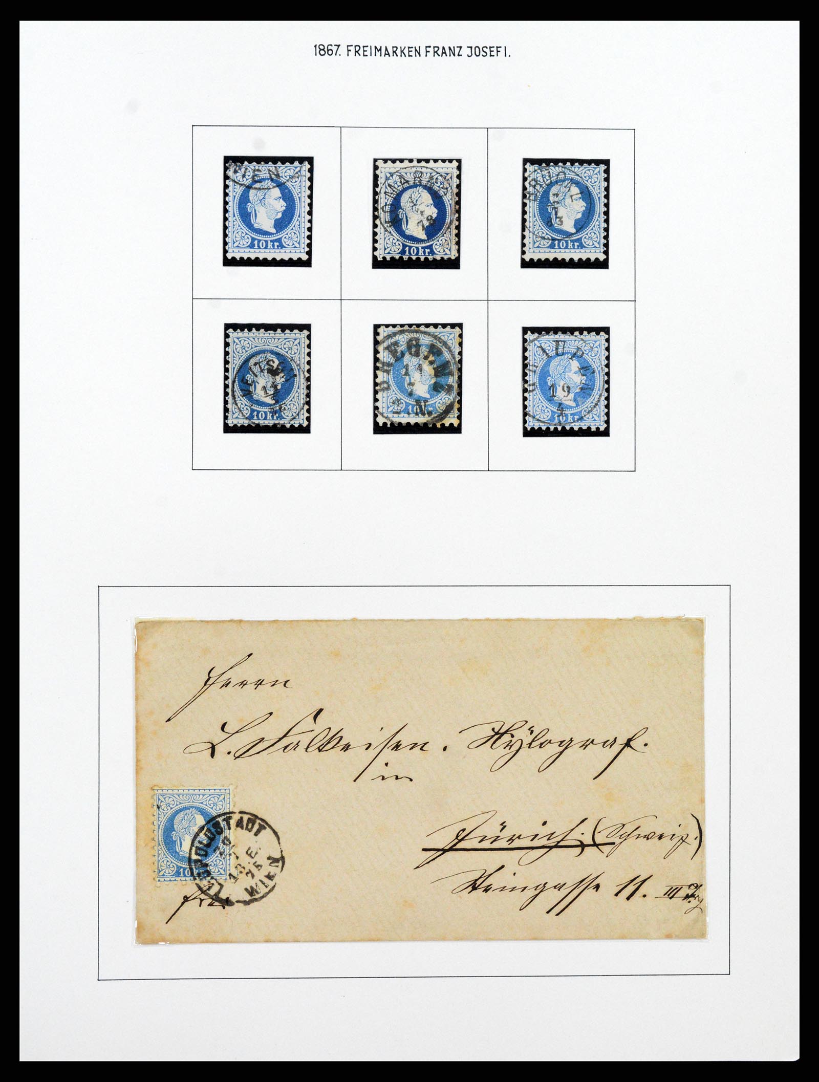 37090 055 - Postzegelverzameling 37090 Oostenrijk supercollectie 1850-1947.