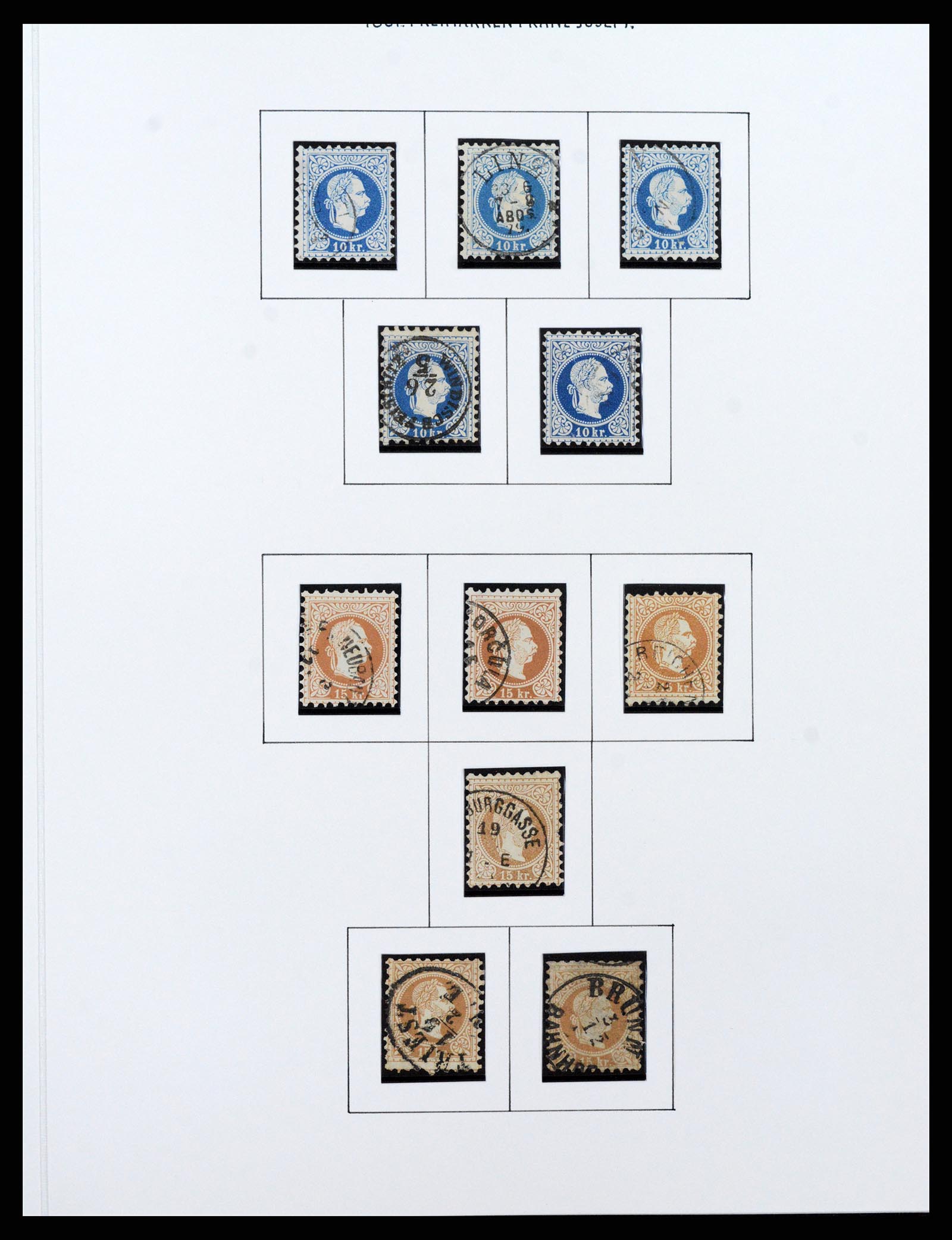37090 058 - Postzegelverzameling 37090 Oostenrijk supercollectie 1850-1947.