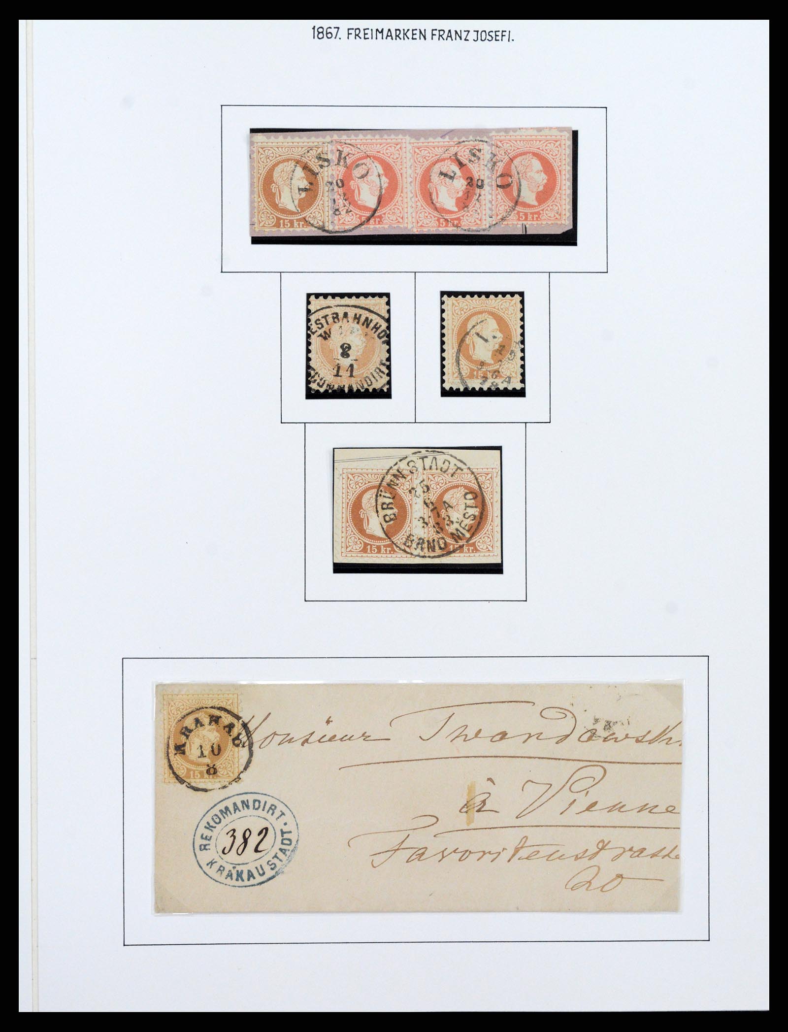 37090 059 - Postzegelverzameling 37090 Oostenrijk supercollectie 1850-1947.
