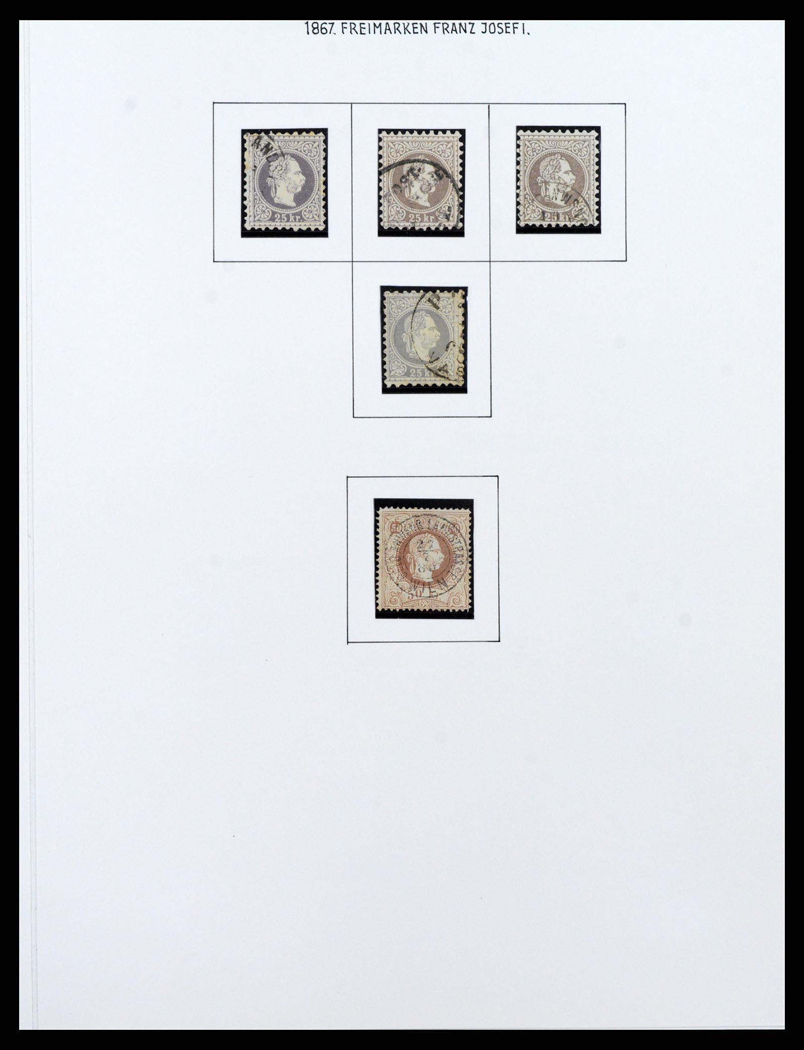 37090 061 - Postzegelverzameling 37090 Oostenrijk supercollectie 1850-1947.