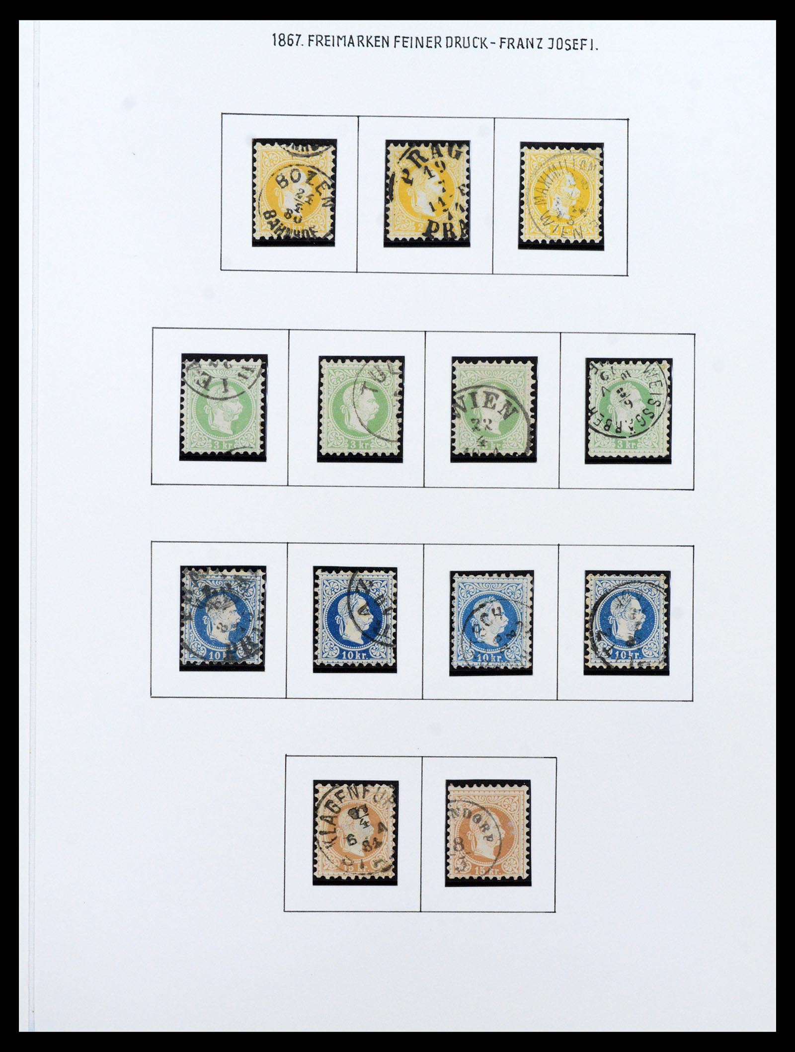 37090 062 - Postzegelverzameling 37090 Oostenrijk supercollectie 1850-1947.