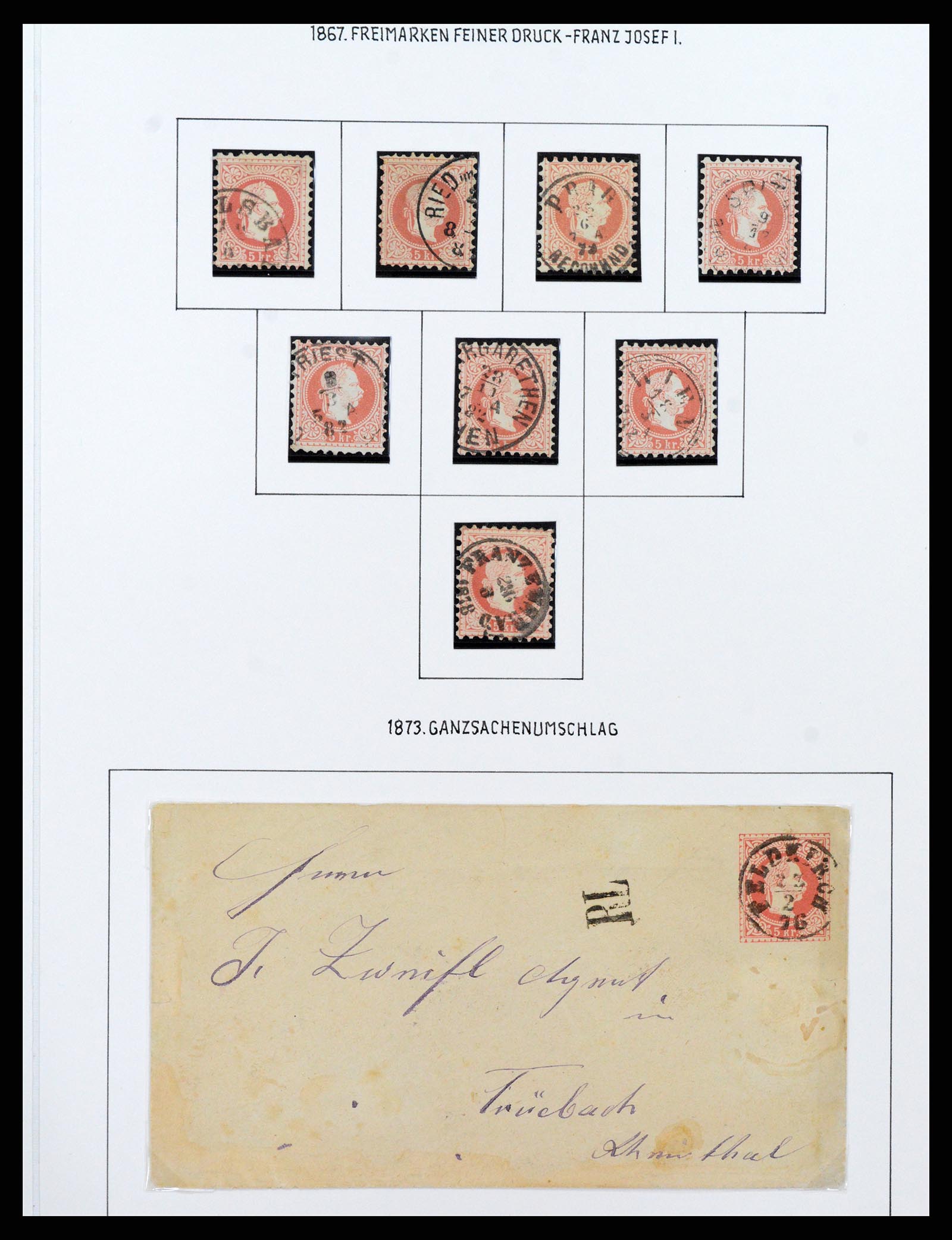 37090 063 - Postzegelverzameling 37090 Oostenrijk supercollectie 1850-1947.