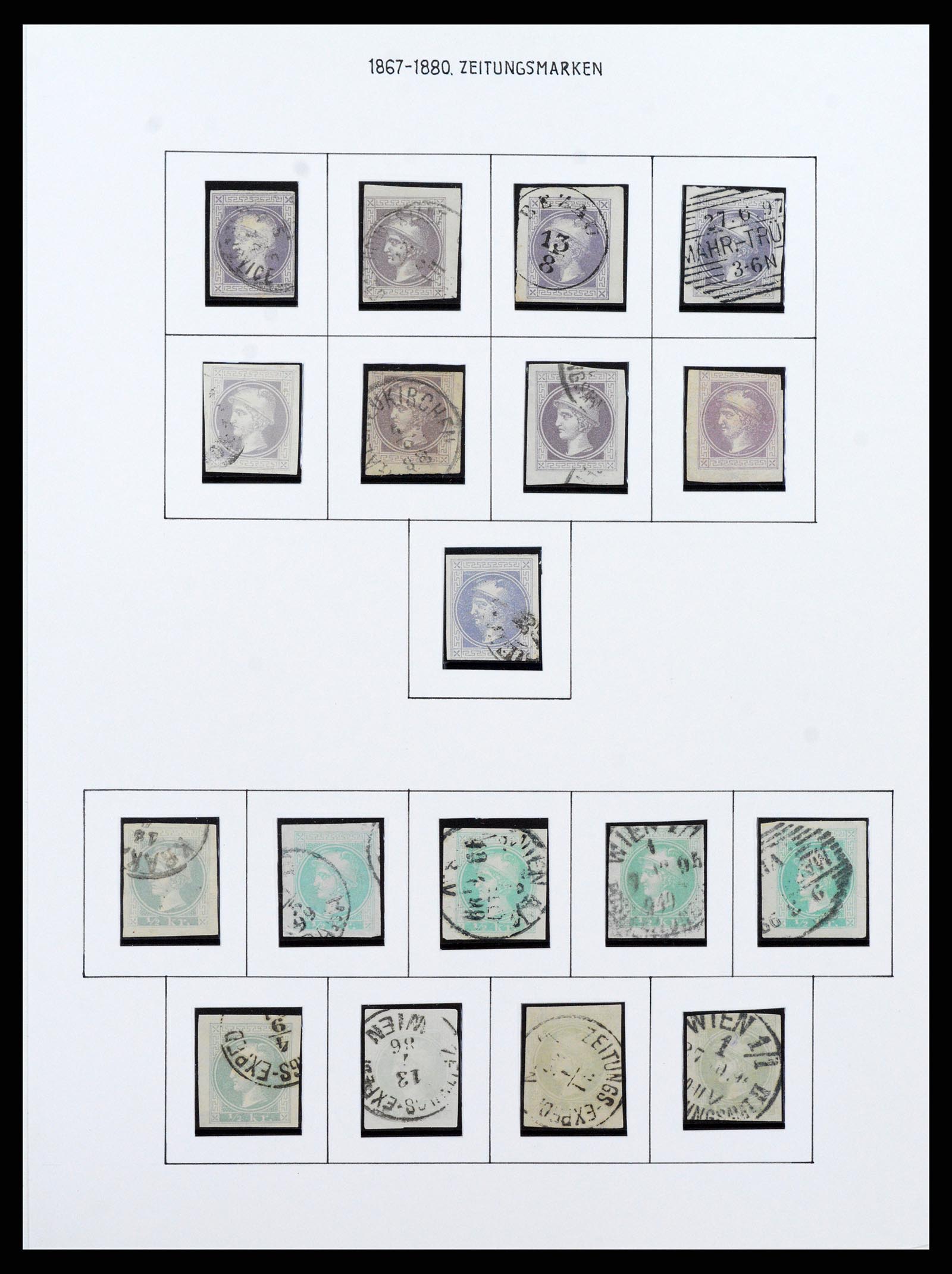 37090 068 - Postzegelverzameling 37090 Oostenrijk supercollectie 1850-1947.