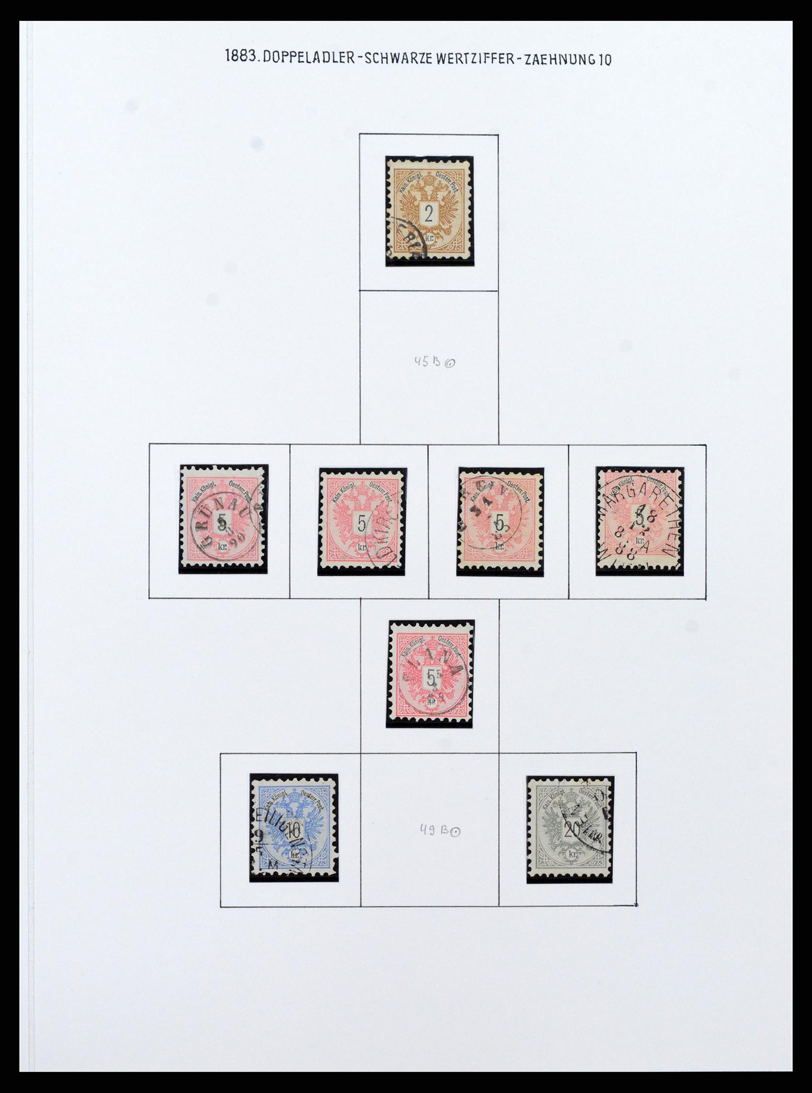 37090 074 - Postzegelverzameling 37090 Oostenrijk supercollectie 1850-1947.