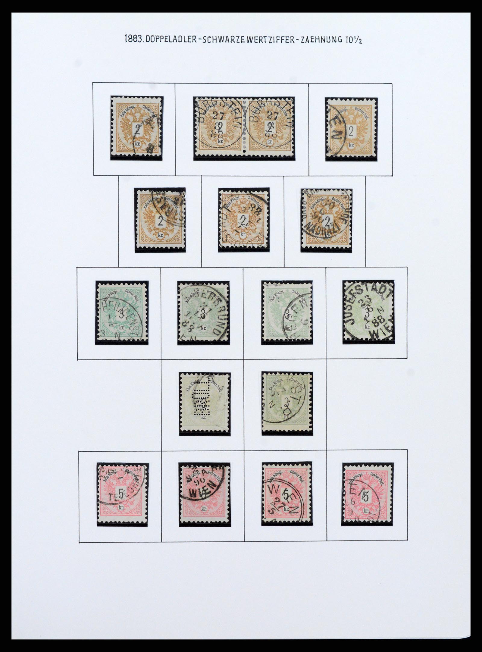 37090 076 - Postzegelverzameling 37090 Oostenrijk supercollectie 1850-1947.