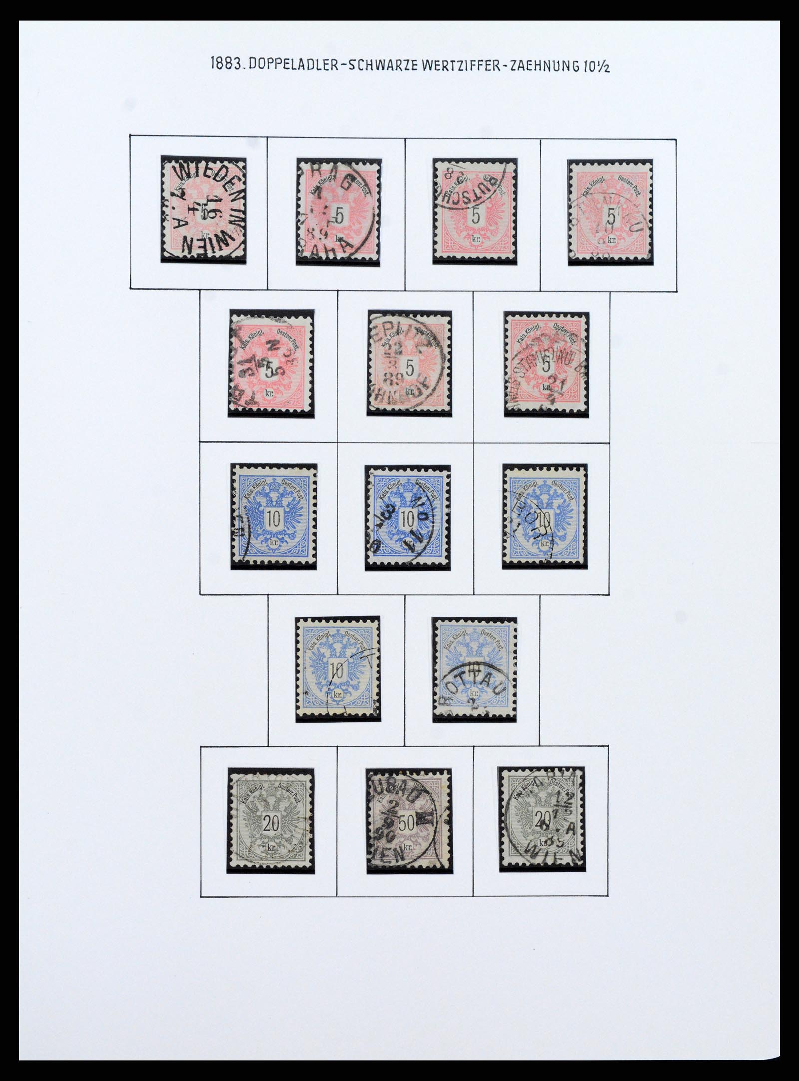 37090 077 - Postzegelverzameling 37090 Oostenrijk supercollectie 1850-1947.