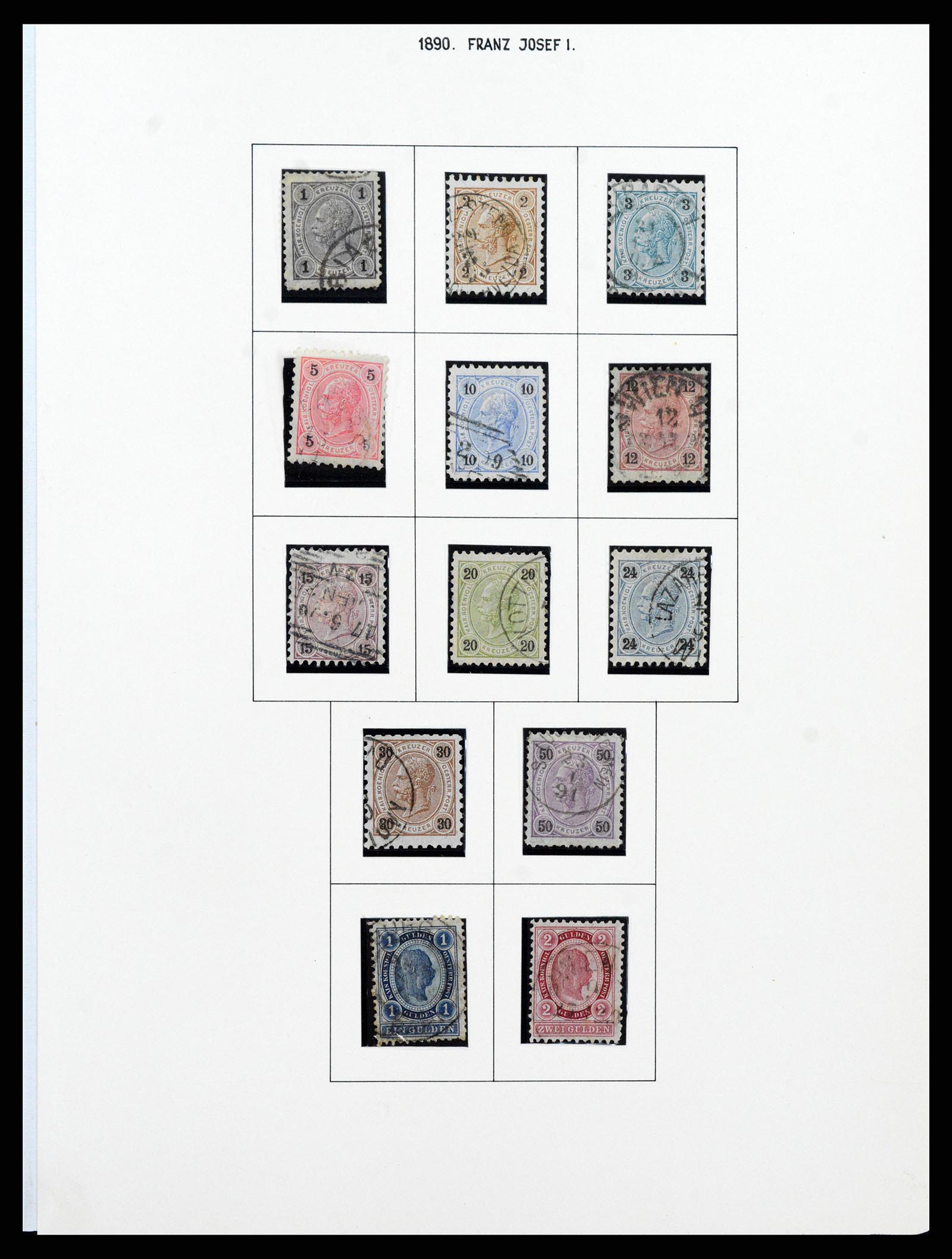 37090 080 - Postzegelverzameling 37090 Oostenrijk supercollectie 1850-1947.