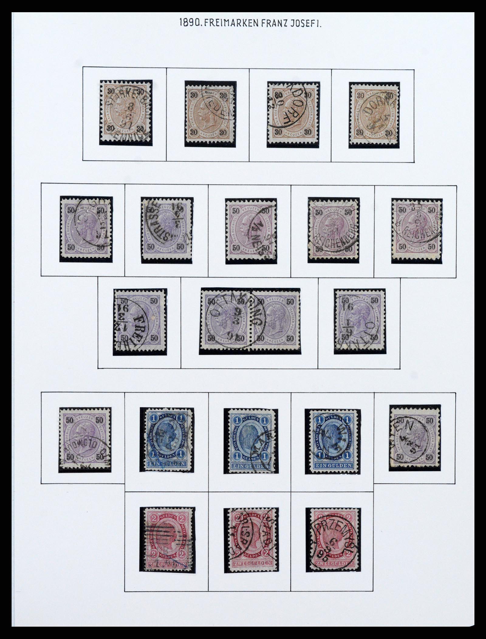 37090 085 - Postzegelverzameling 37090 Oostenrijk supercollectie 1850-1947.