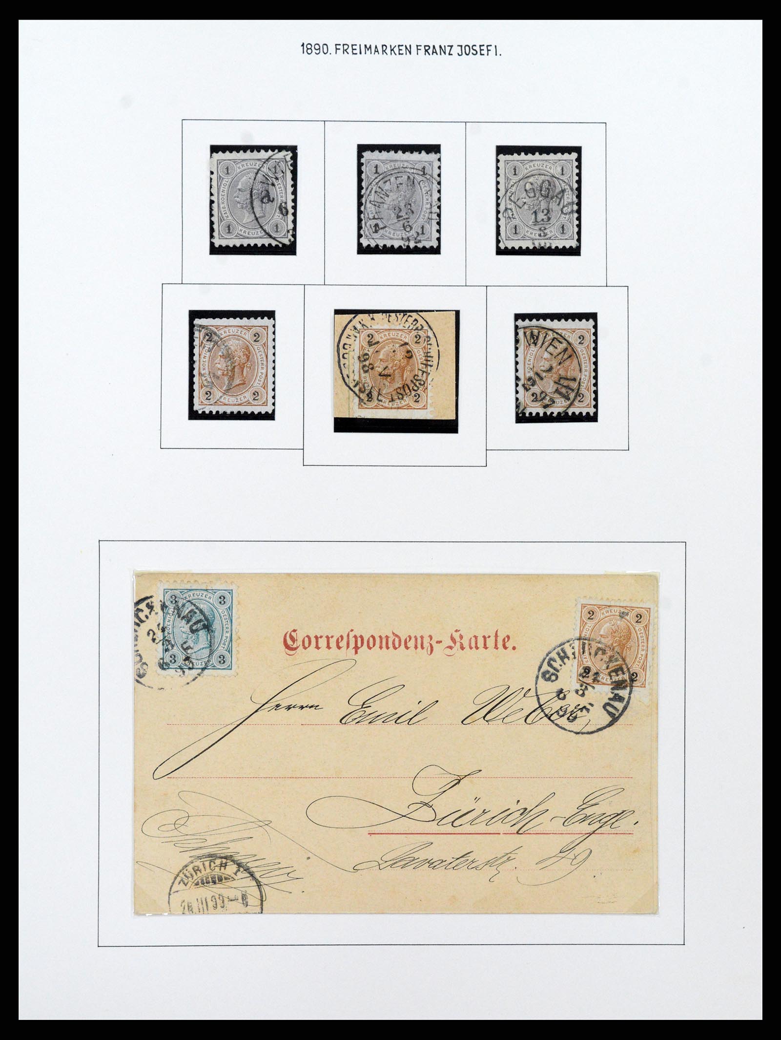 37090 086 - Postzegelverzameling 37090 Oostenrijk supercollectie 1850-1947.