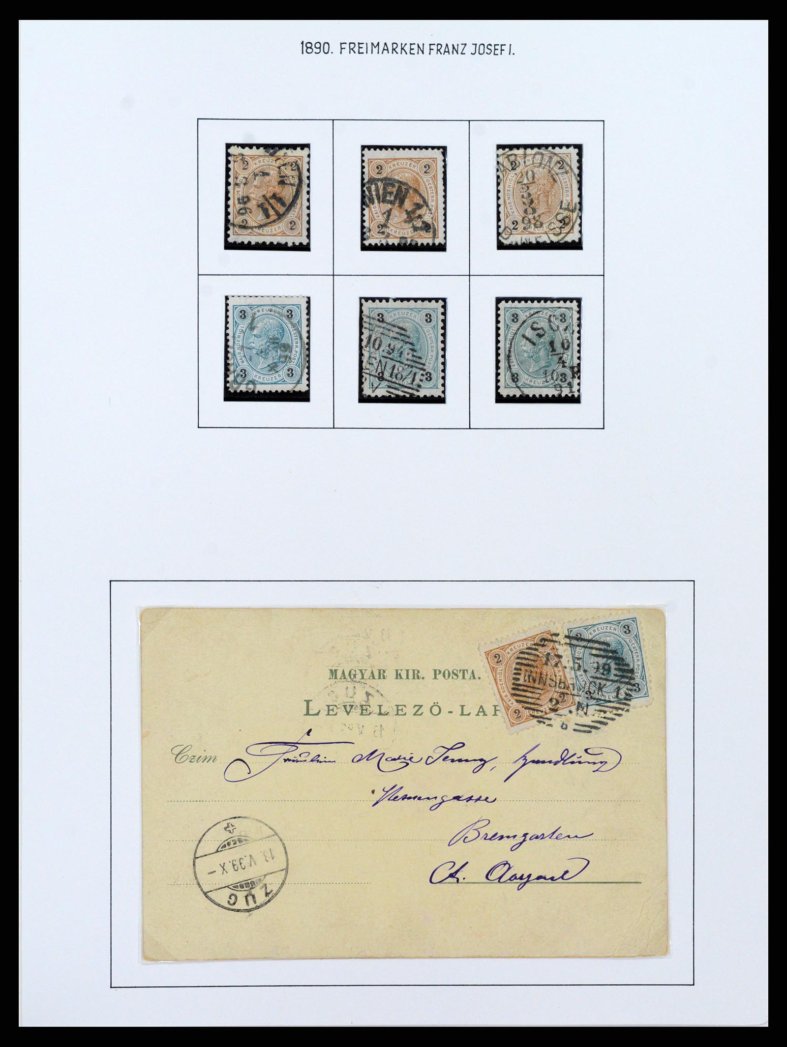 37090 087 - Postzegelverzameling 37090 Oostenrijk supercollectie 1850-1947.