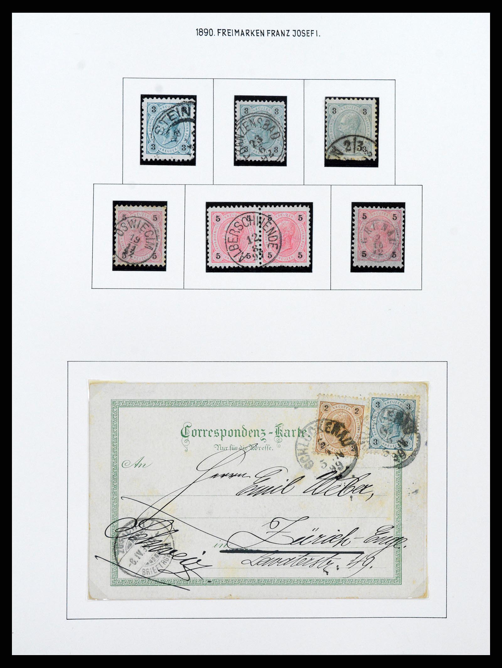 37090 088 - Postzegelverzameling 37090 Oostenrijk supercollectie 1850-1947.