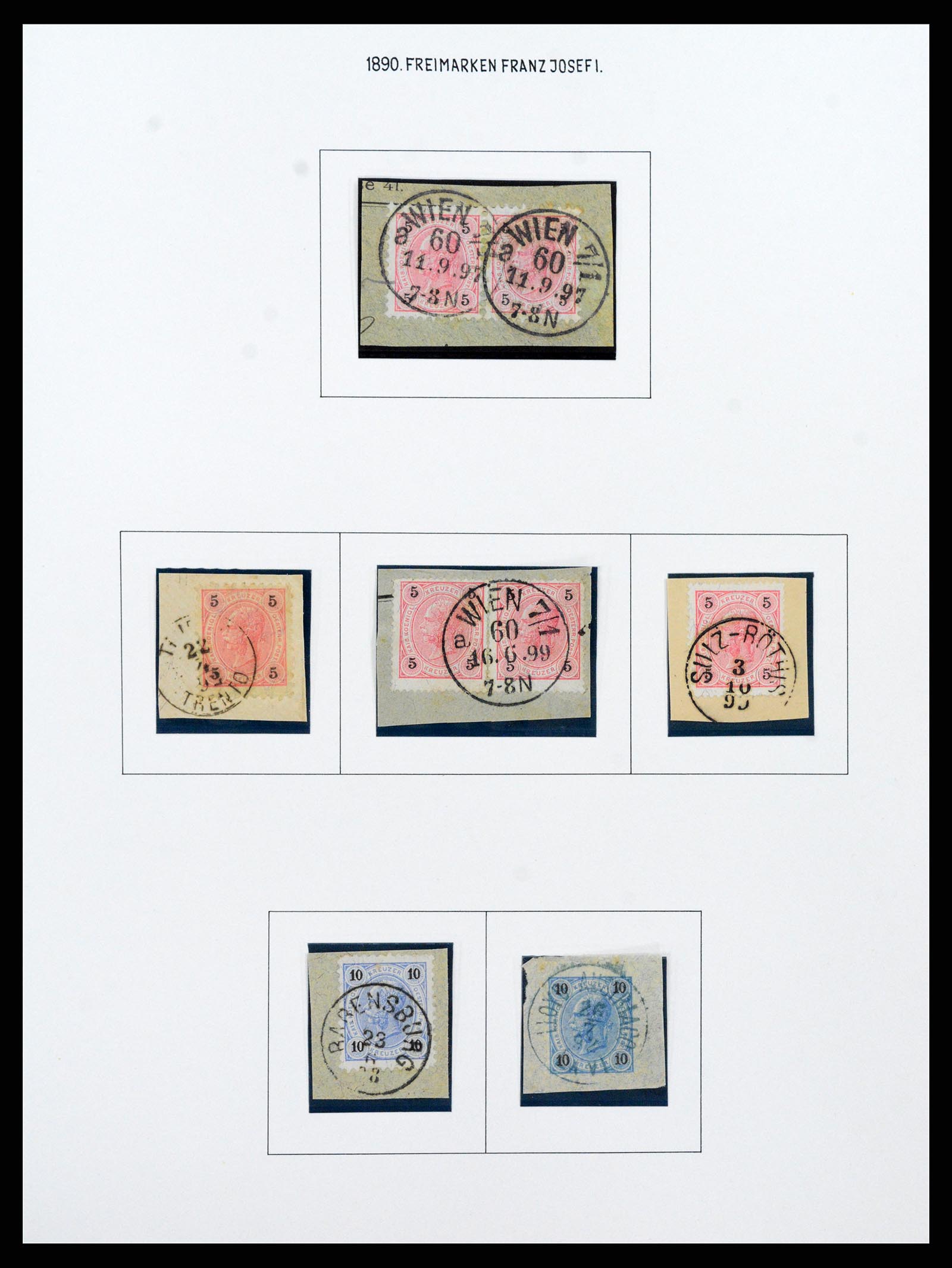 37090 089 - Postzegelverzameling 37090 Oostenrijk supercollectie 1850-1947.