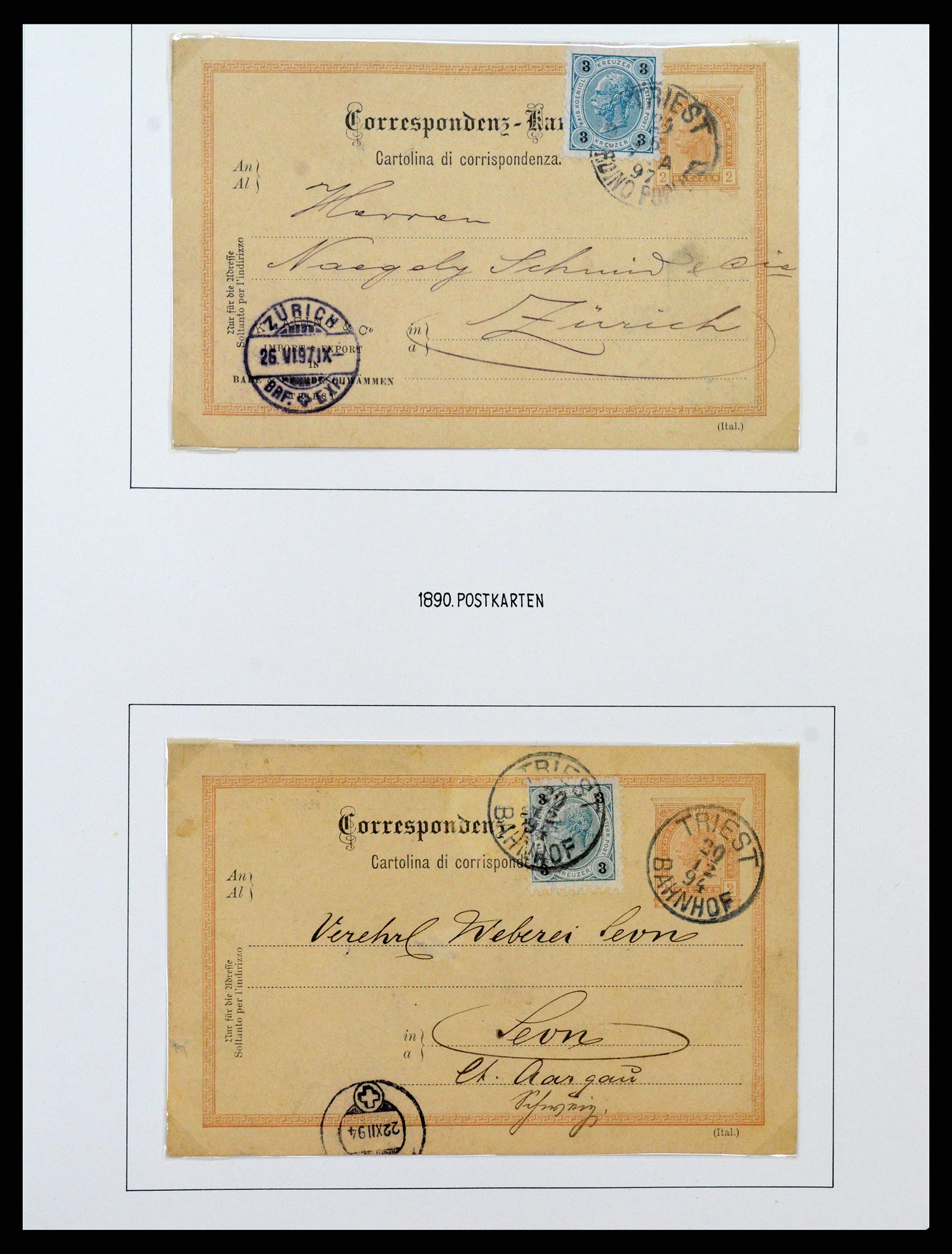 37090 091 - Postzegelverzameling 37090 Oostenrijk supercollectie 1850-1947.