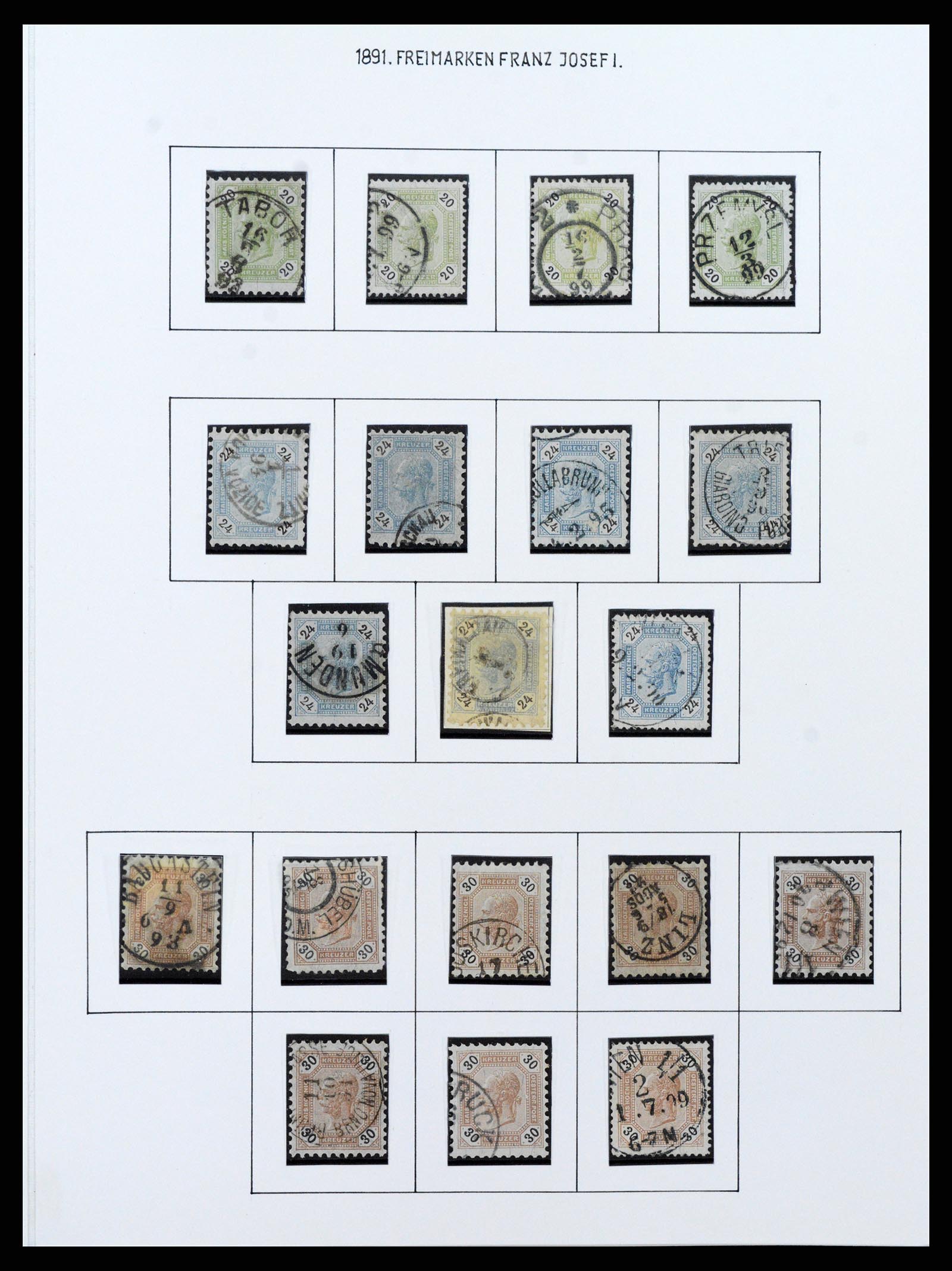 37090 094 - Postzegelverzameling 37090 Oostenrijk supercollectie 1850-1947.