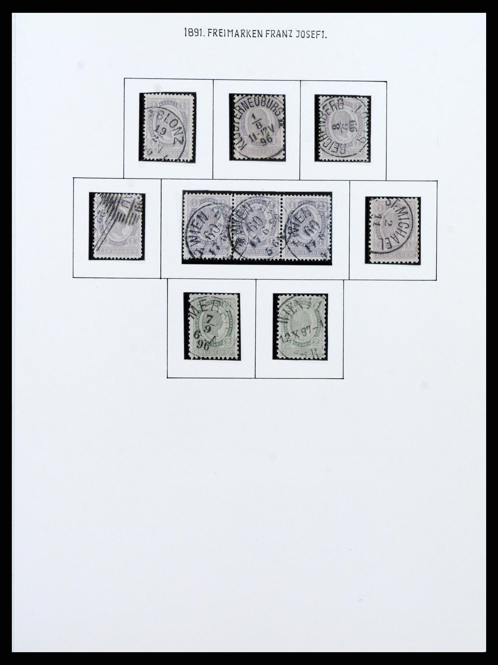 37090 096 - Postzegelverzameling 37090 Oostenrijk supercollectie 1850-1947.