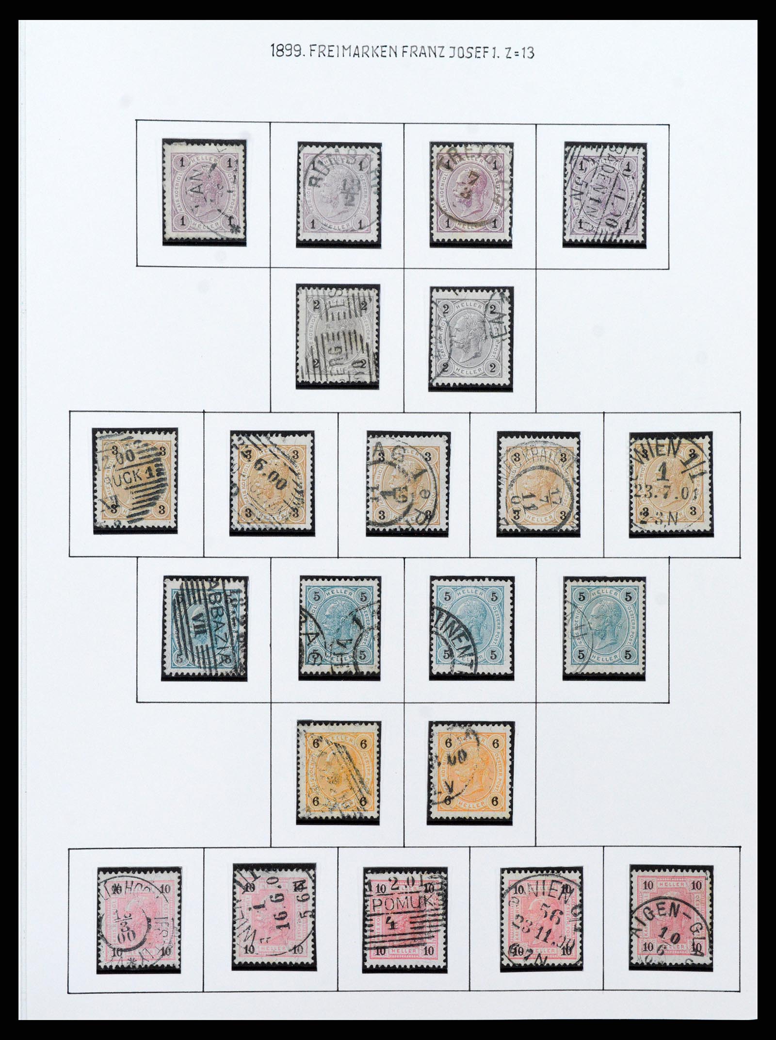 37090 098 - Postzegelverzameling 37090 Oostenrijk supercollectie 1850-1947.