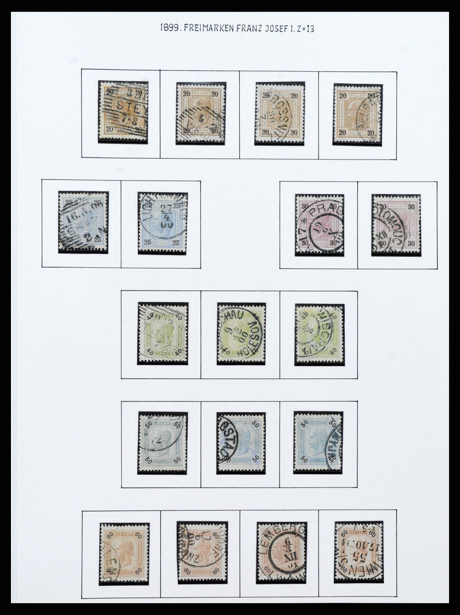 37090 099 - Postzegelverzameling 37090 Oostenrijk supercollectie 1850-1947.