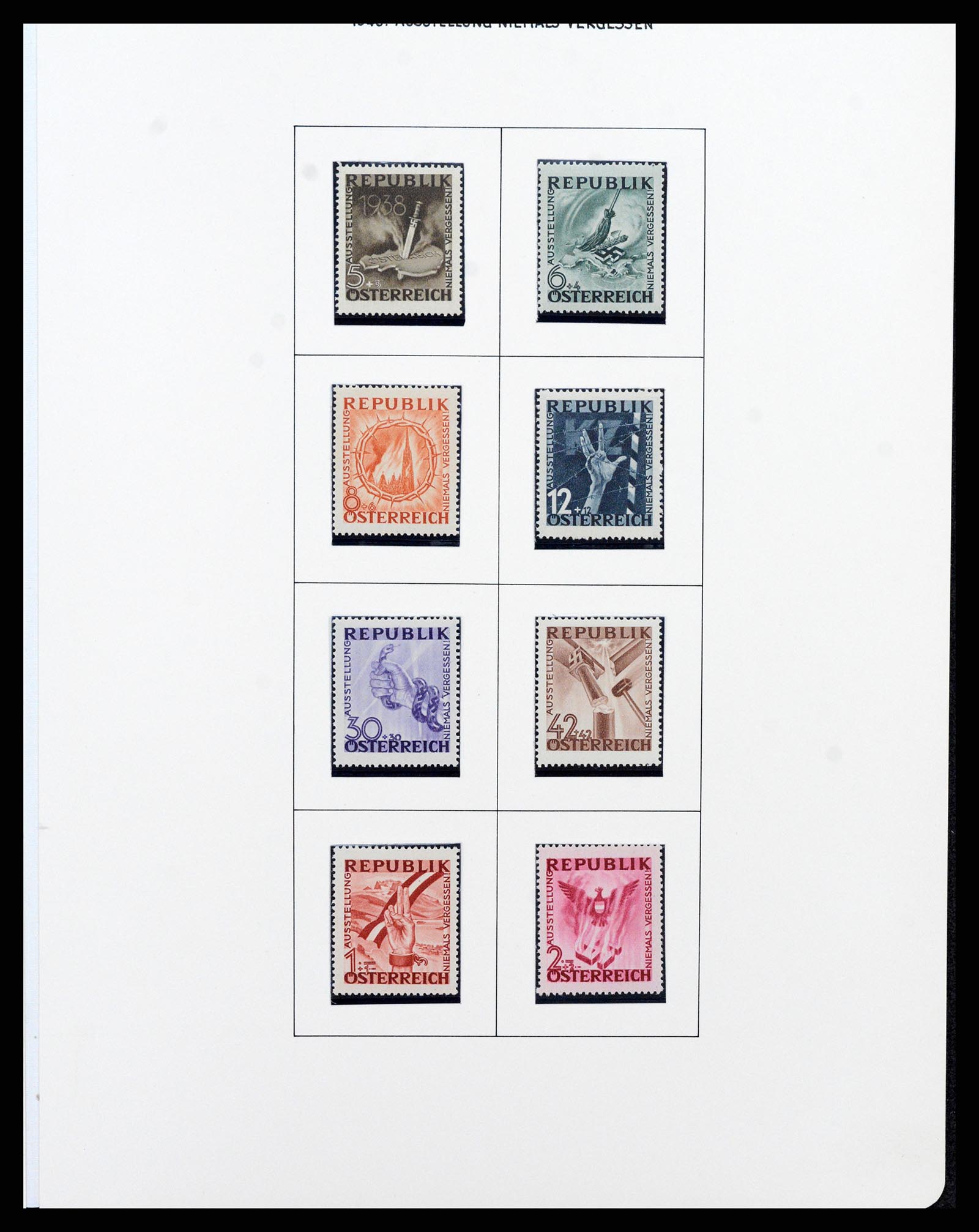 37090 574 - Postzegelverzameling 37090 Oostenrijk supercollectie 1850-1947.